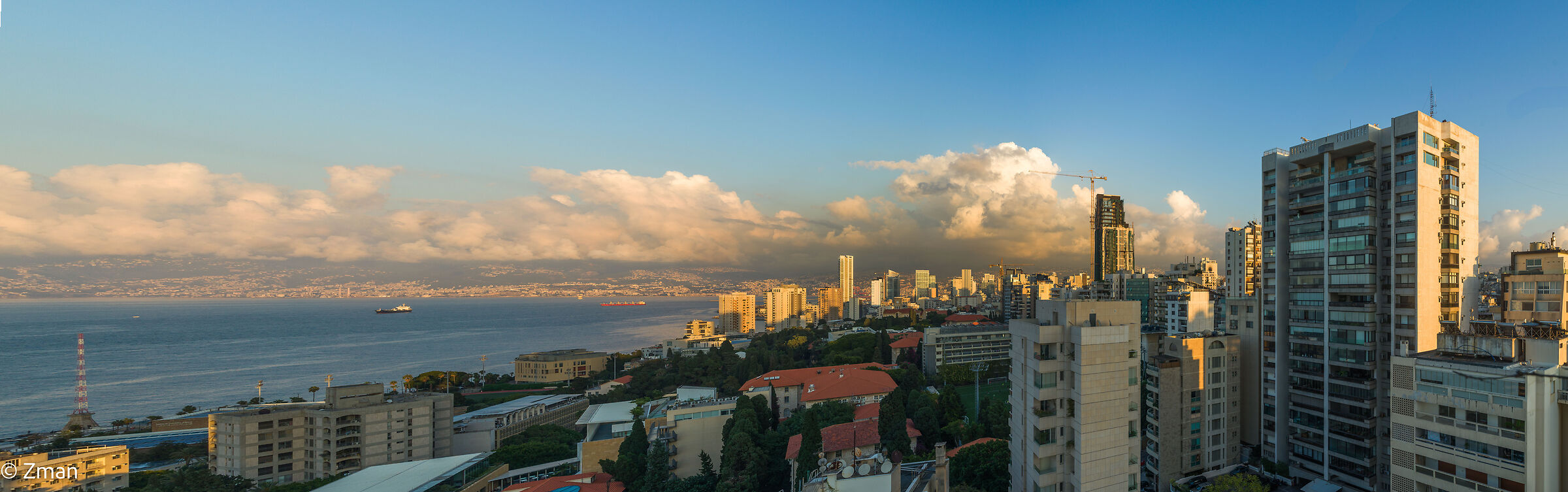 Panorama of Beirut