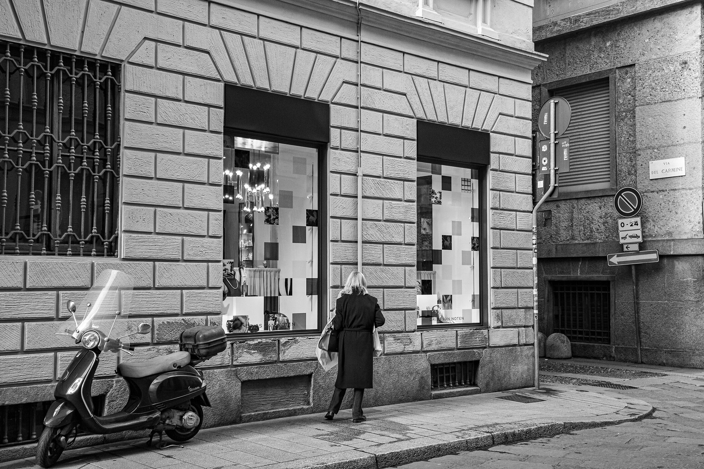 Street Milano, Brera