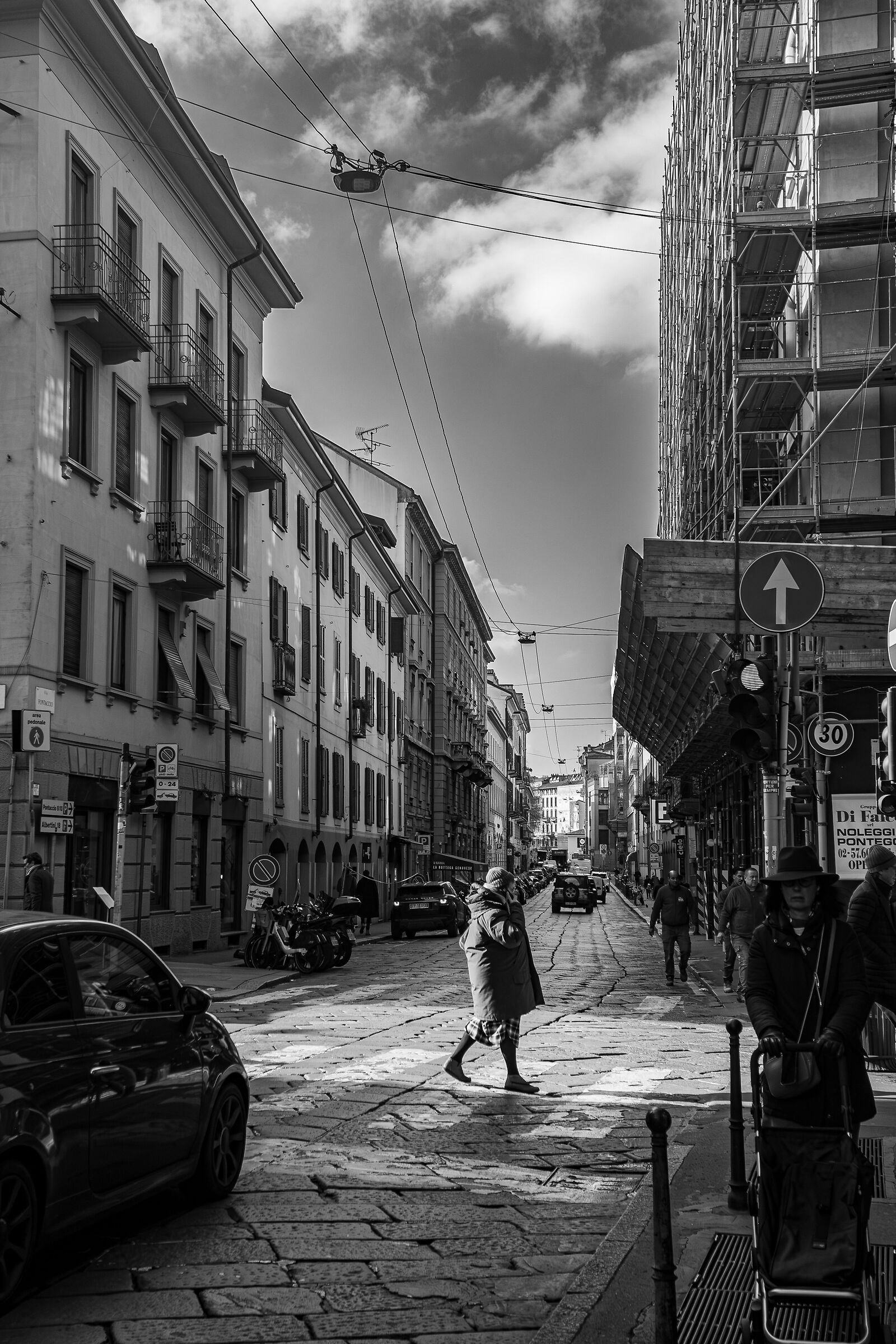 Street Milano, Brera