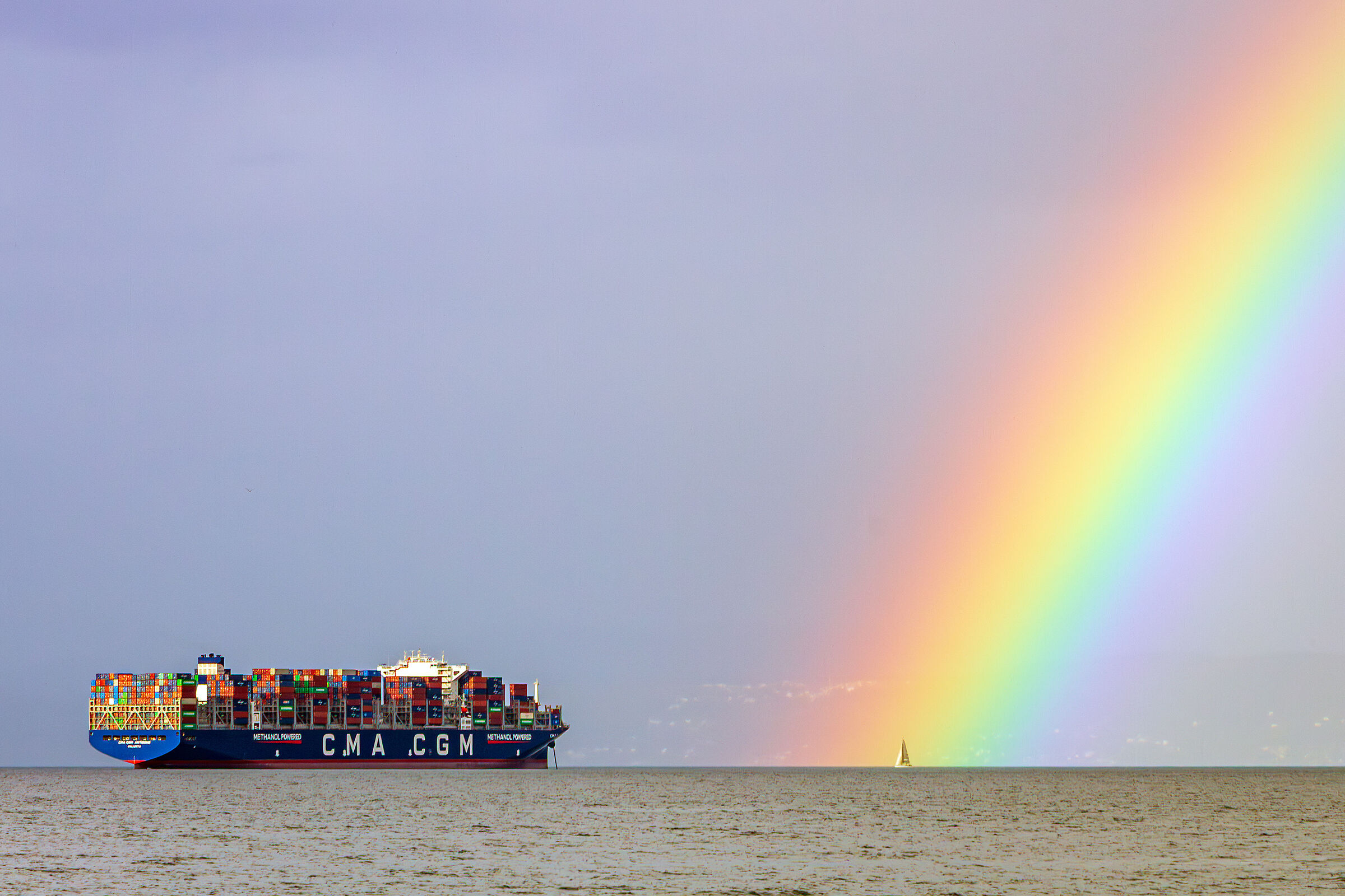 The treasure at the end of the rainbow...