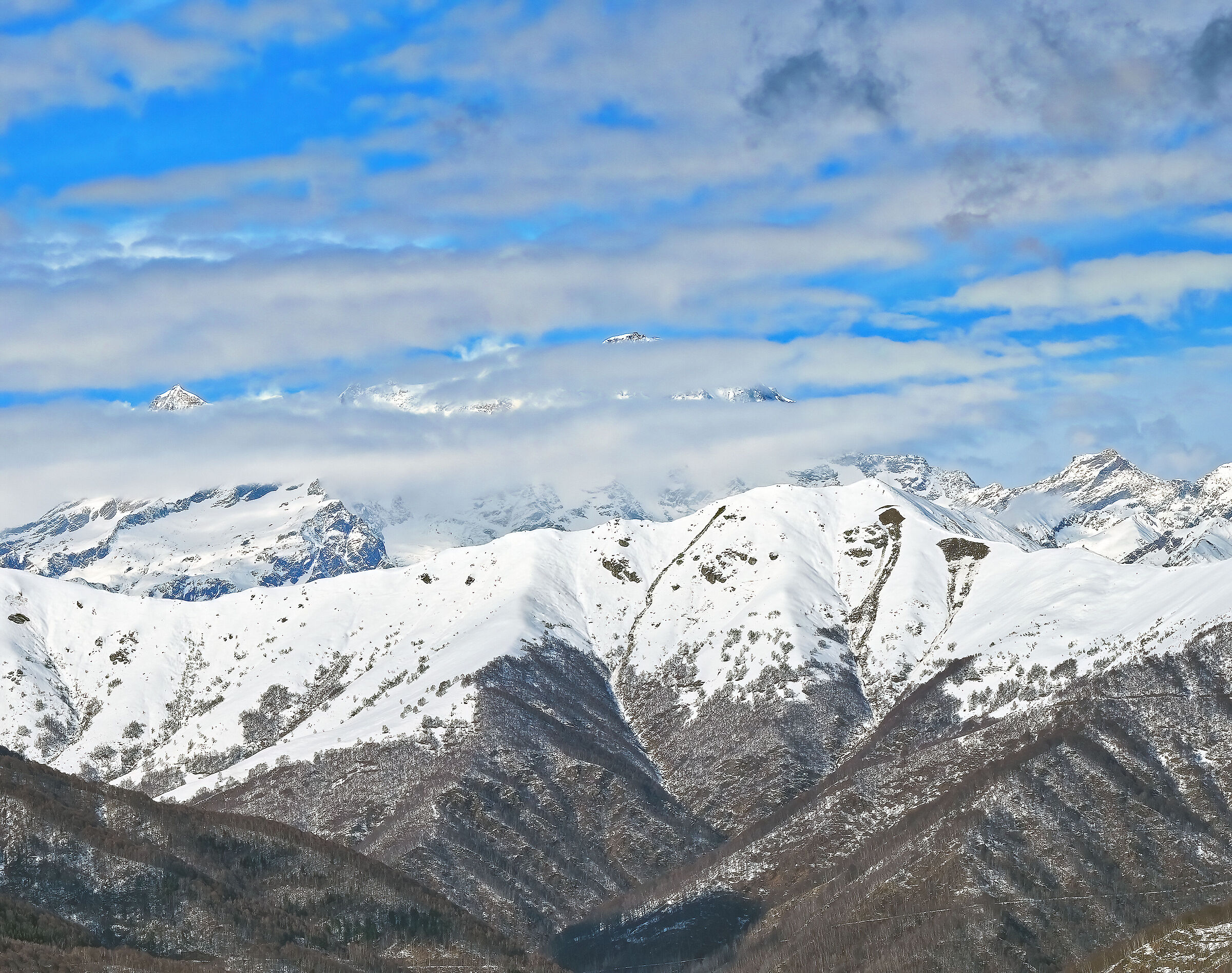 From Belmonte to Gran Paradiso