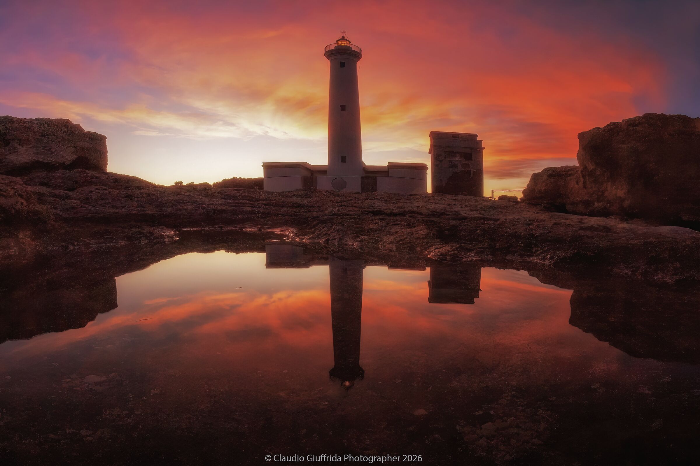Sunset at the lighthouse