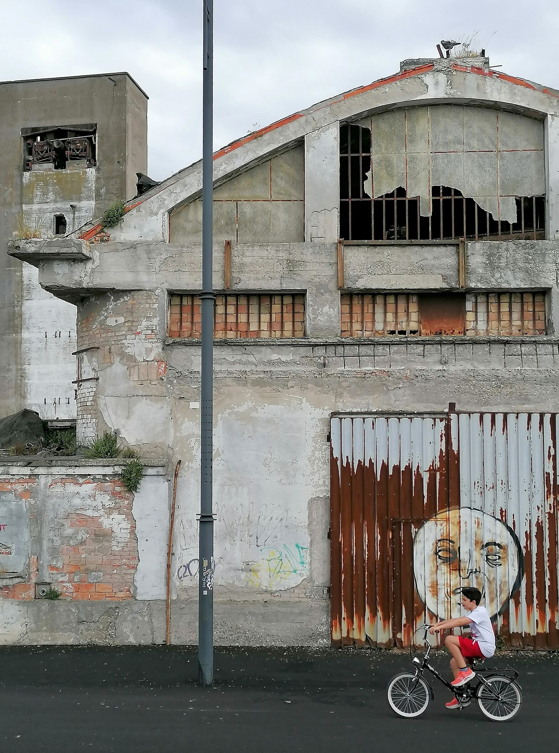 Casually on the moon