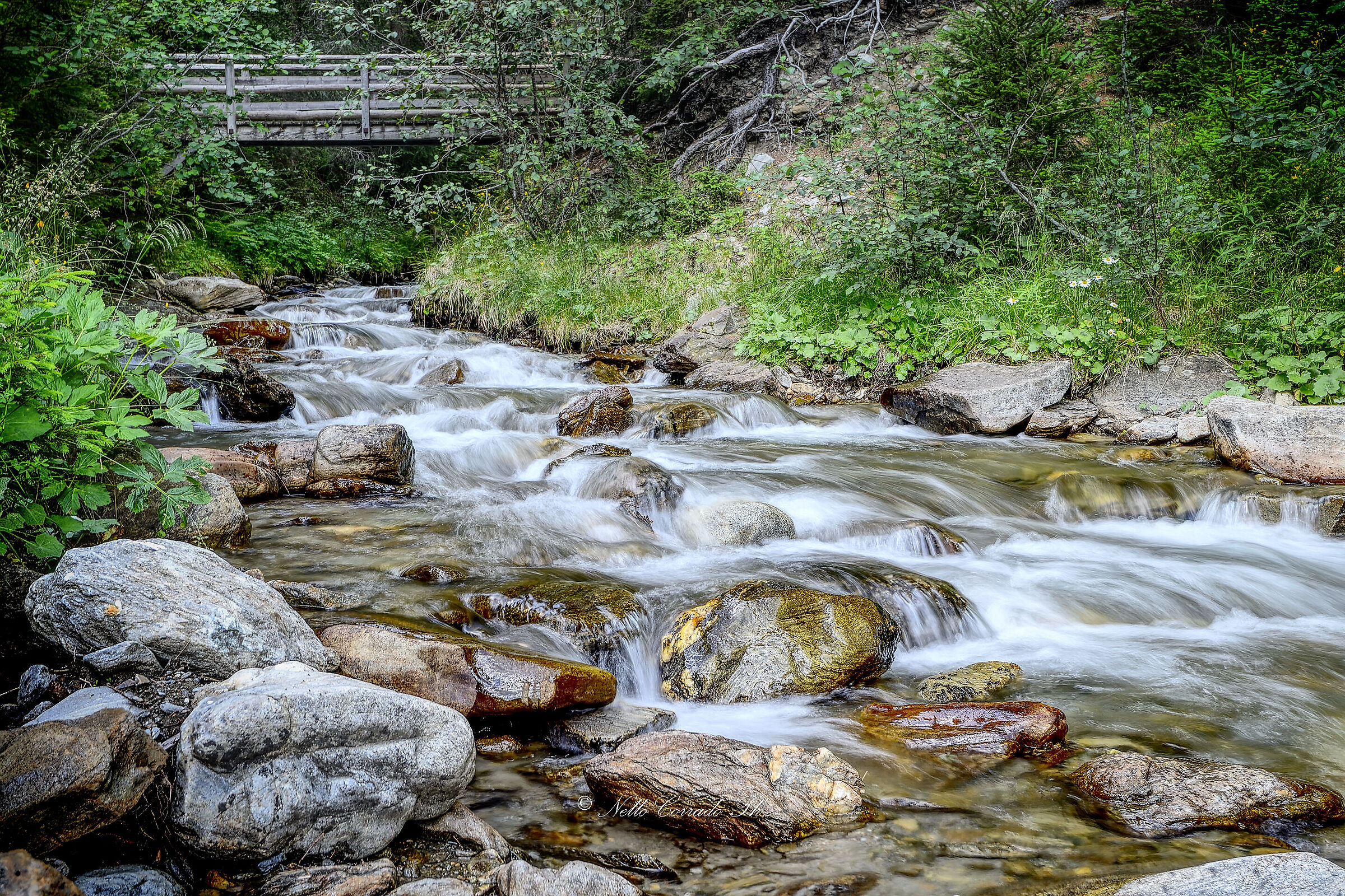 Rio Casies from the Squirrel Trail (HDR)
