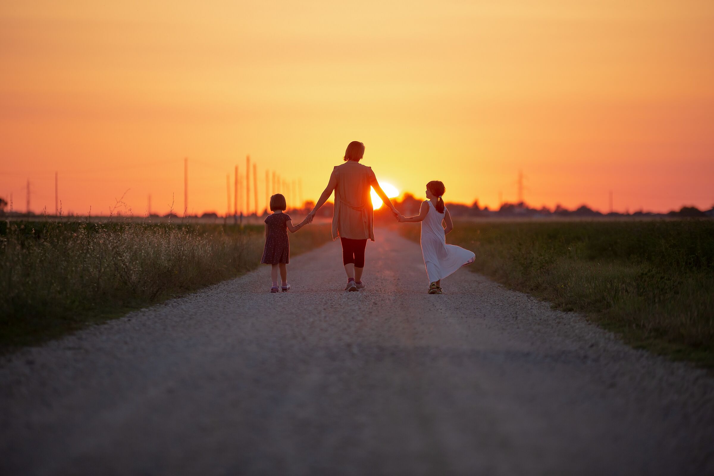 Towards sunset