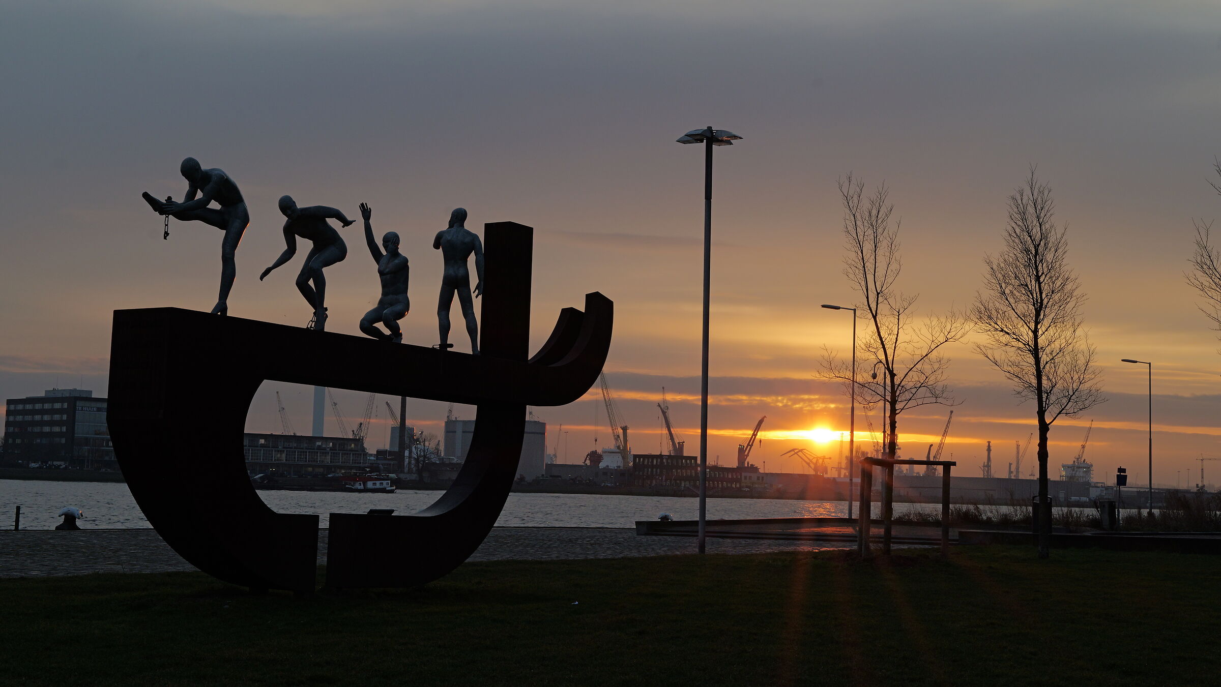 Slancio della schiavitù a Rotterdam