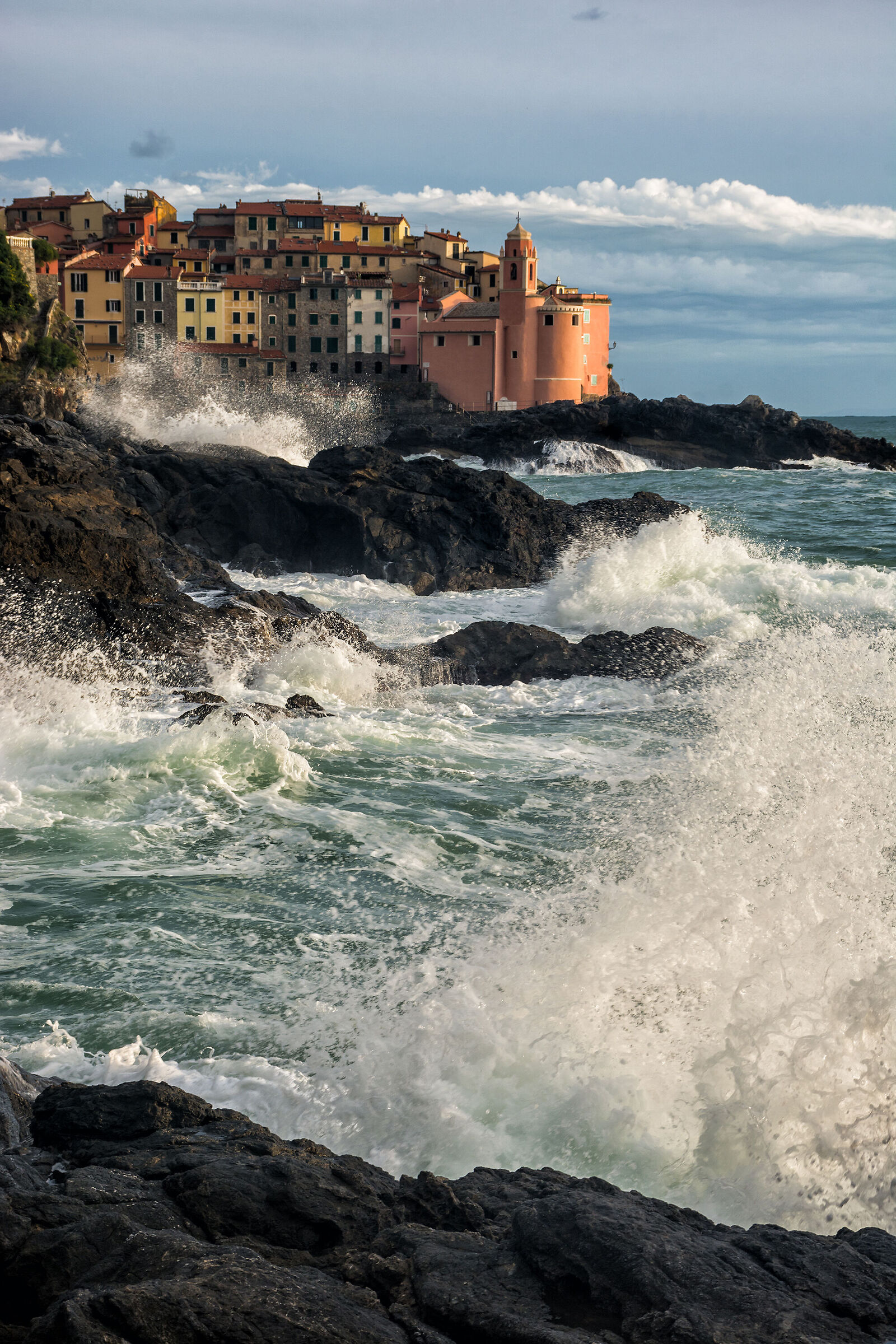 Tellaro e la mareggiata