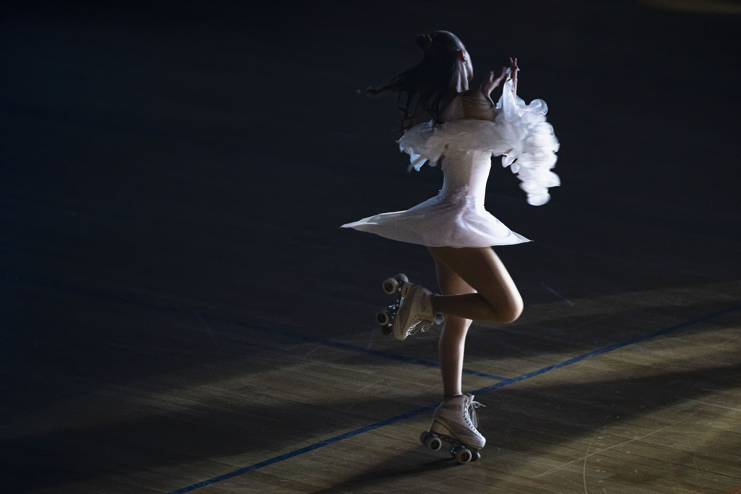 Un volteggio al buio