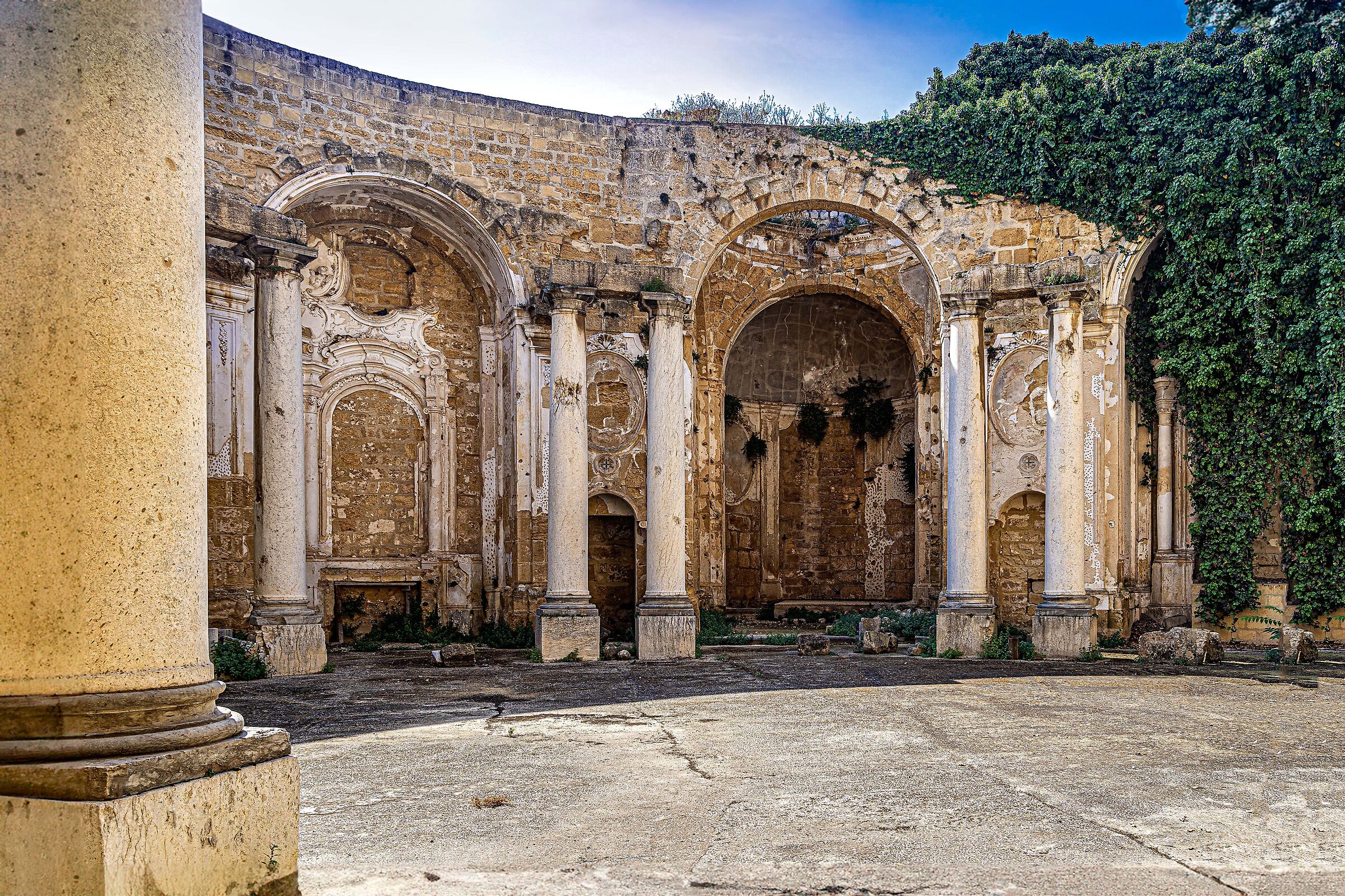 Mazara del Vallo Ruins of the Church of S. Ignazio