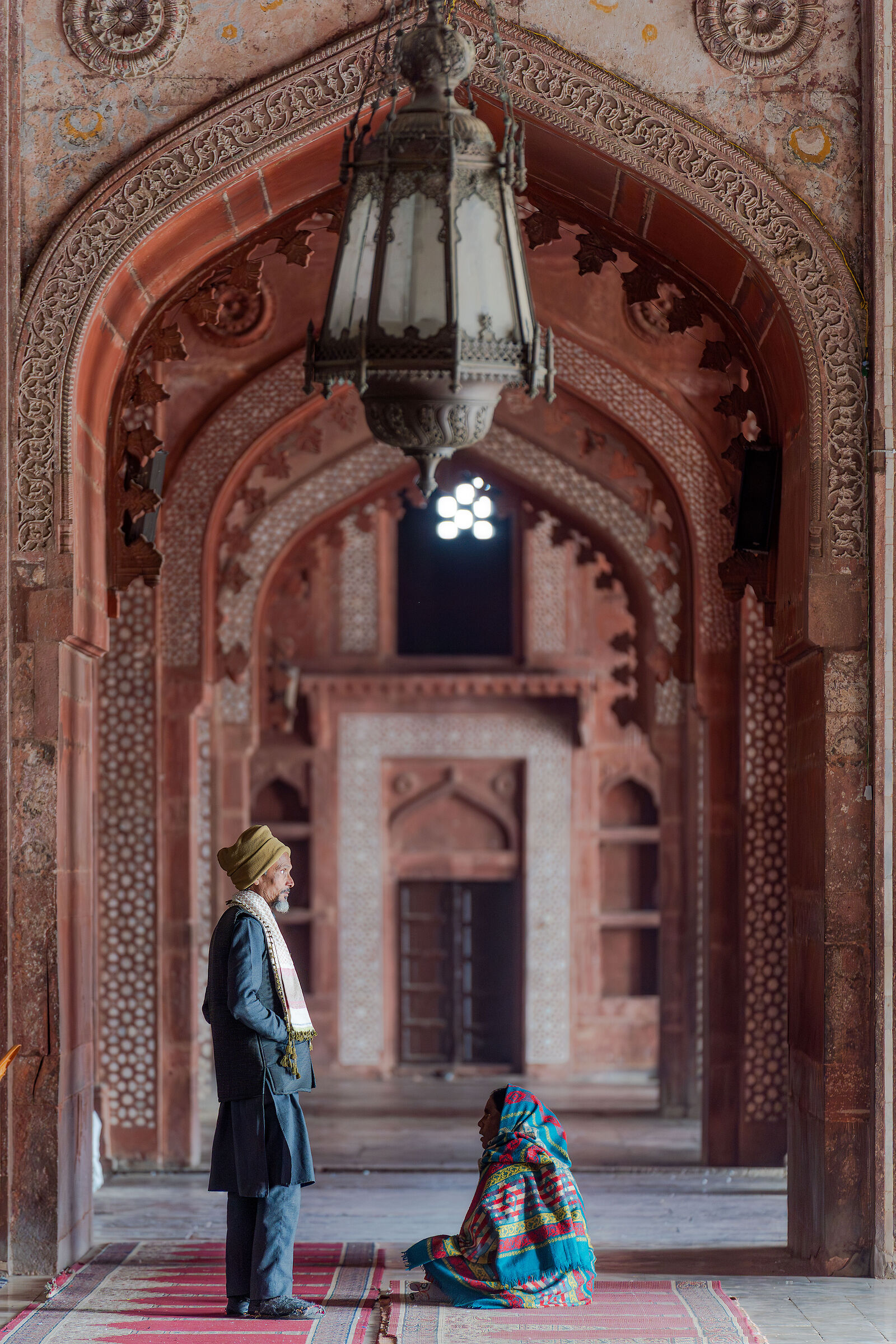 Inside Jama Masjid