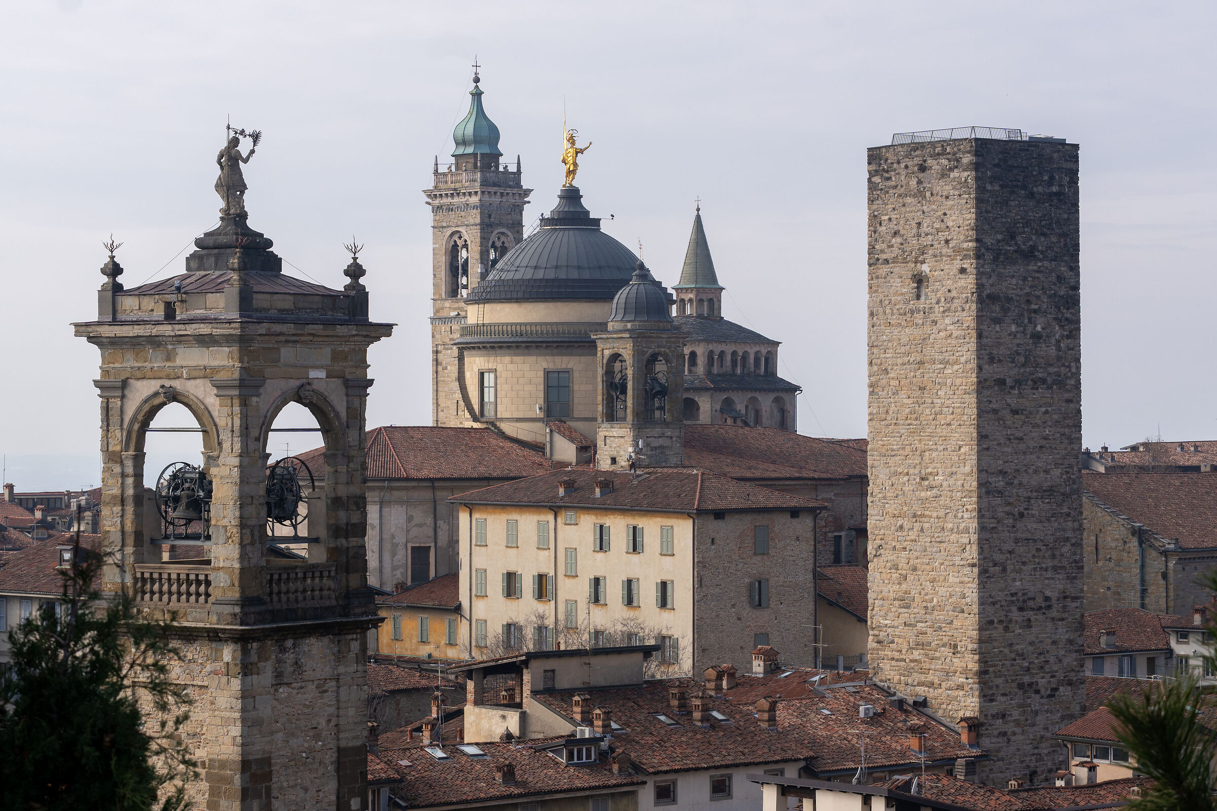 i Campanili di Bergamo Alta