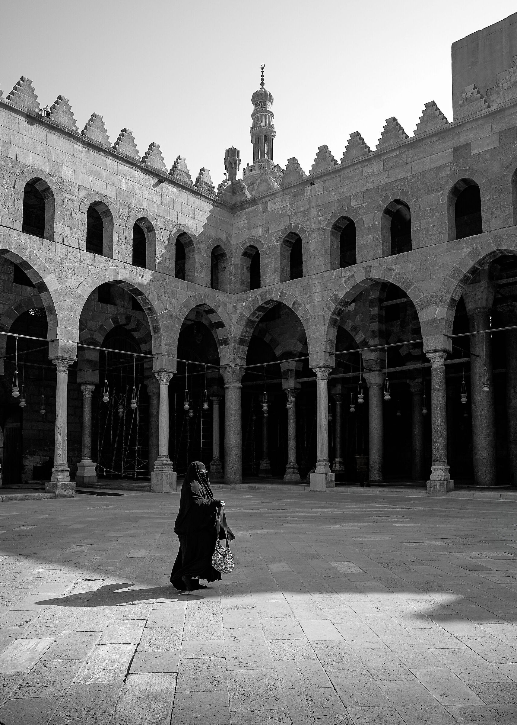 L'ingresso in Moschea