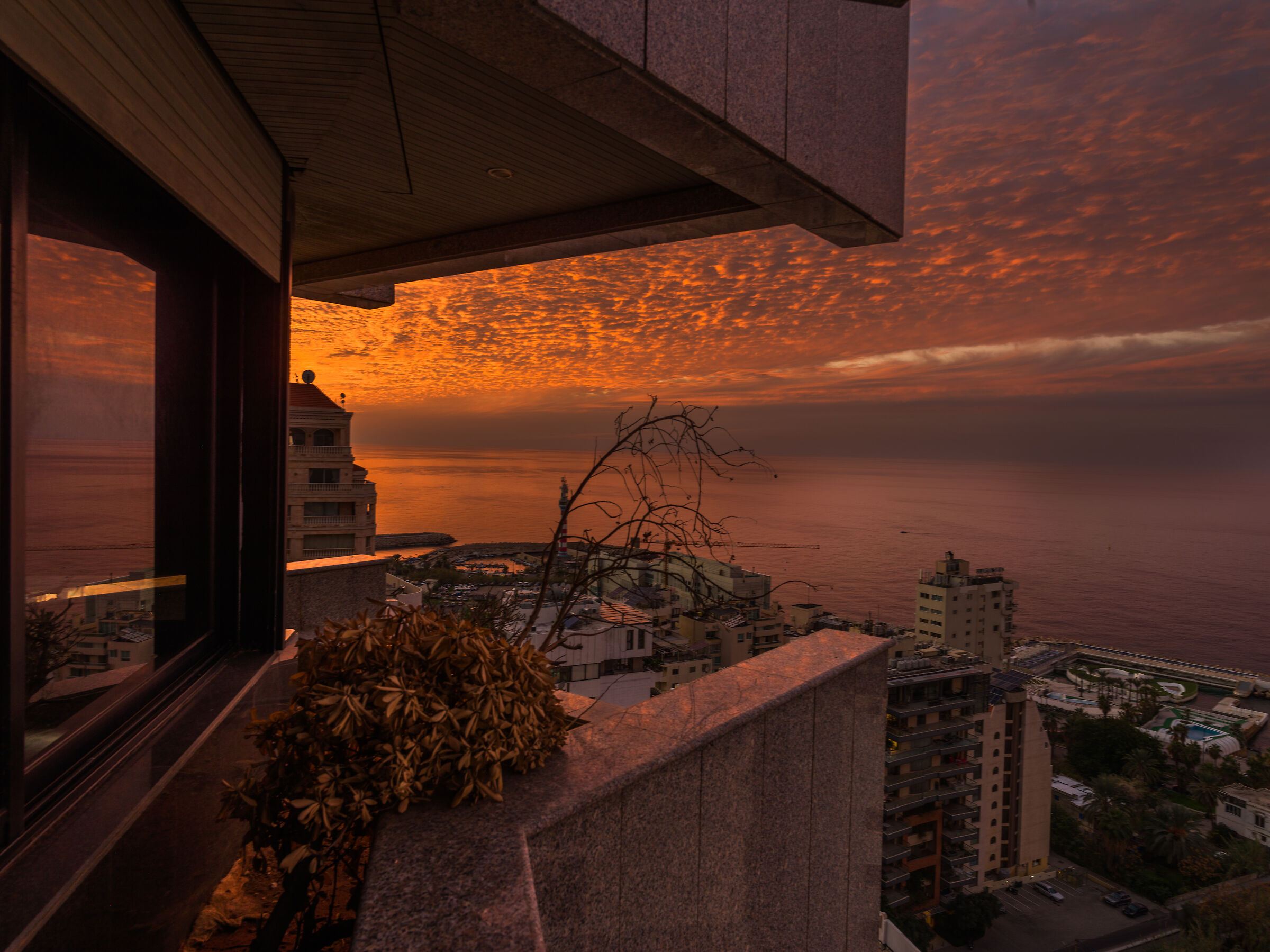 Sunset From Our Balcony