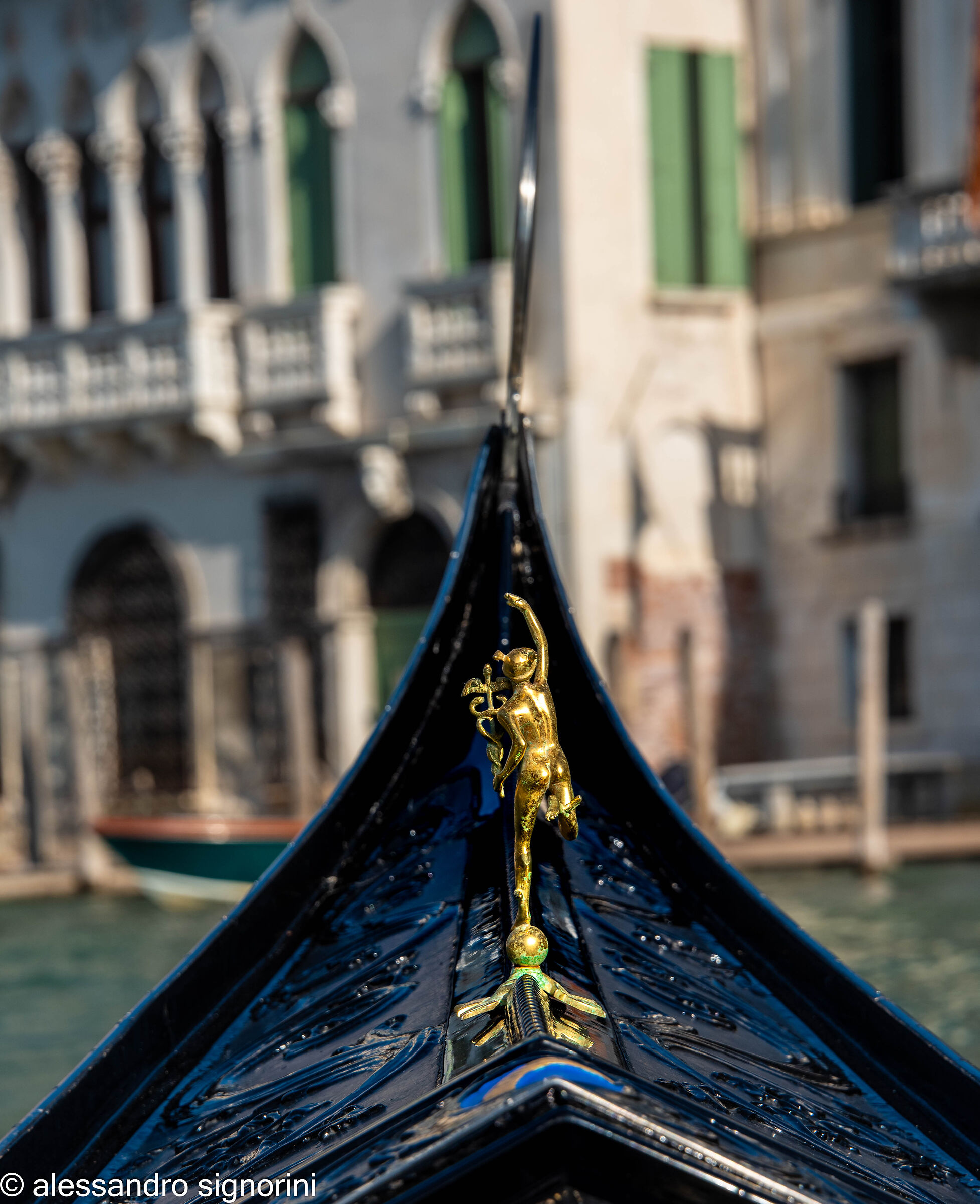 Gondolas in Venice