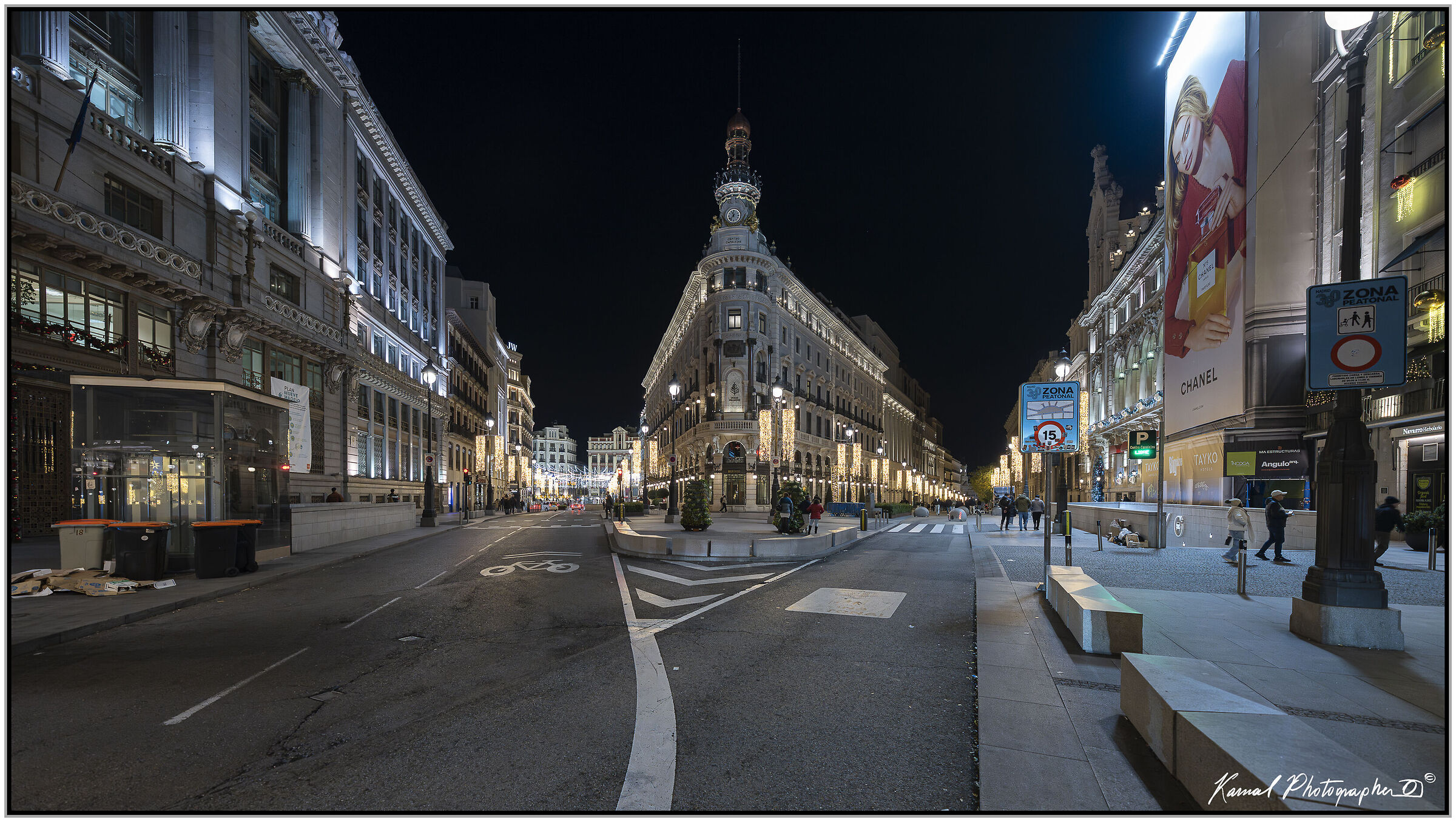 Confluence of Calle de Alcalá and Gran Vía in ...