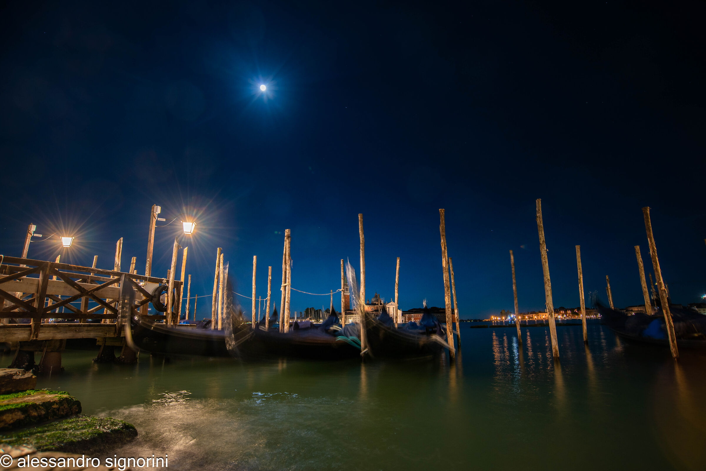 Gondolas in Venice