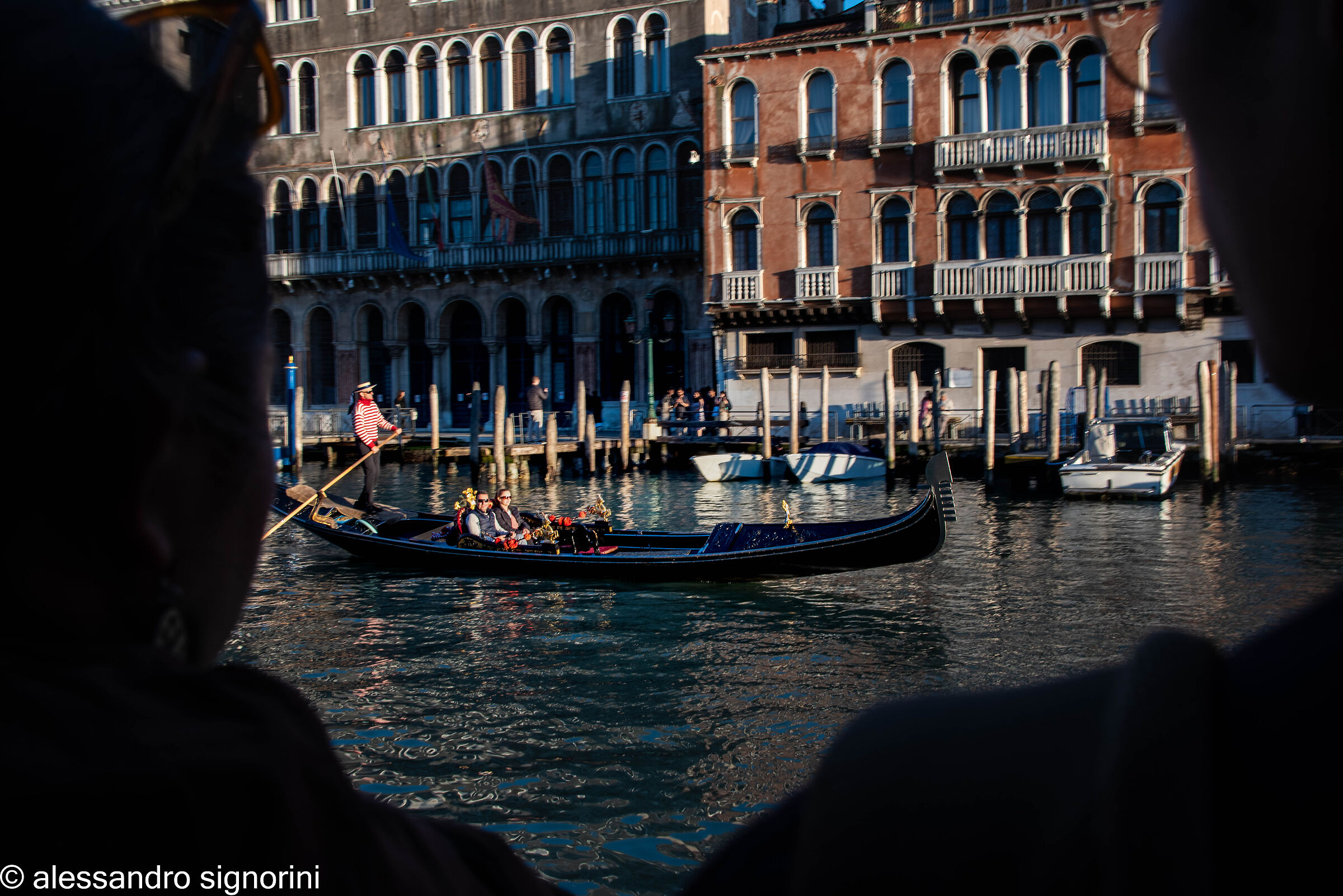 Gondolas in Venice