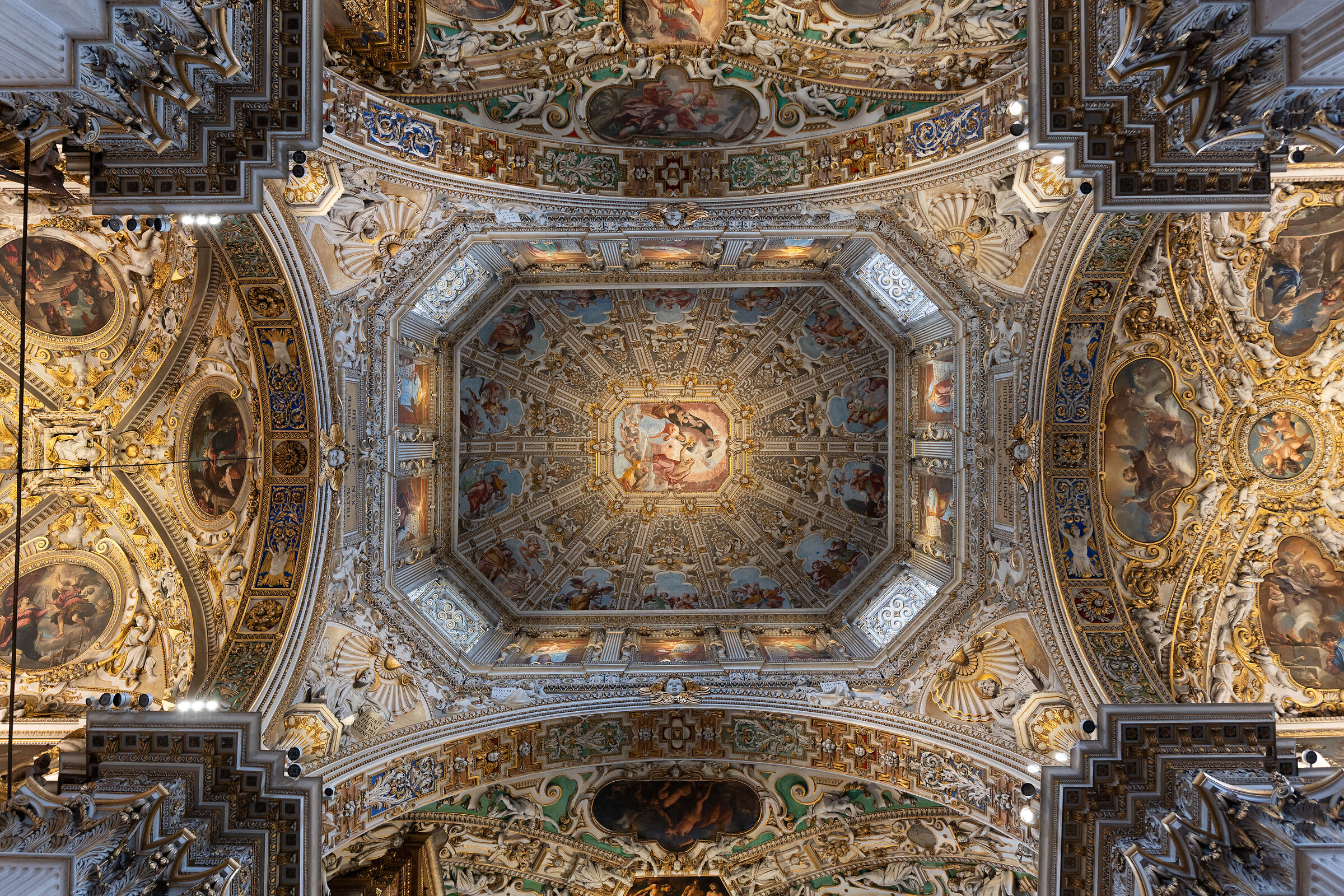 La cupola di Santa Maria Maggiore a Bergamo