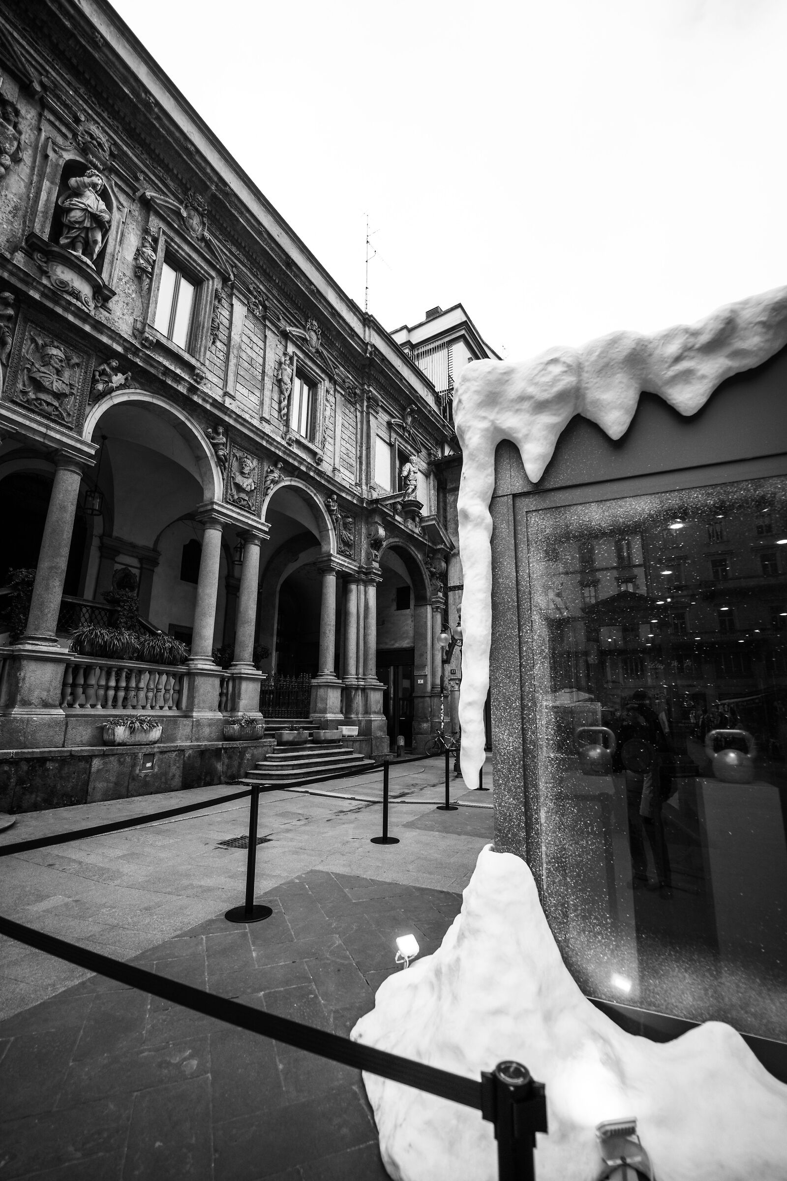 La neve finta e le olimpiadi invernali di Milano