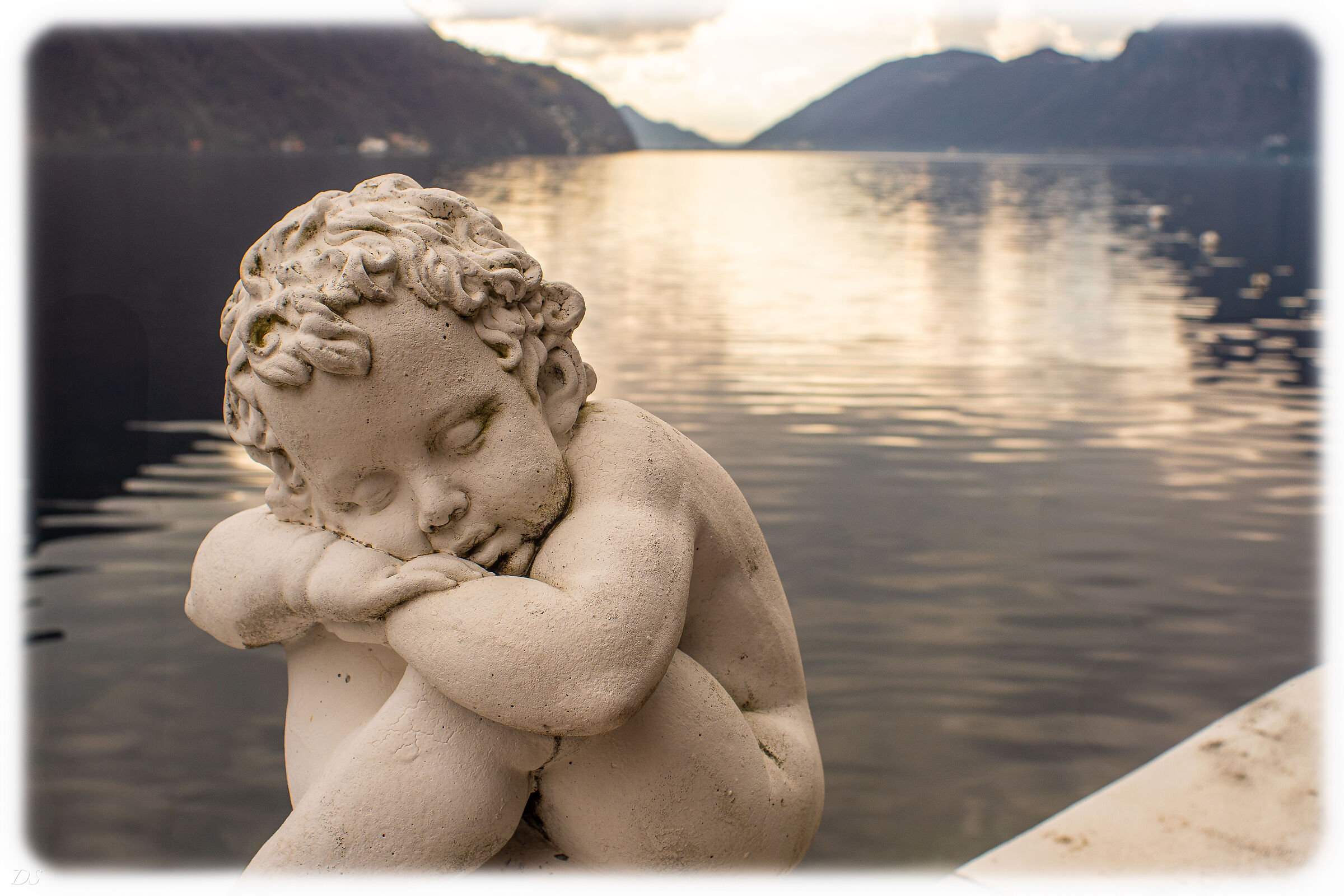 Serenity in plaster