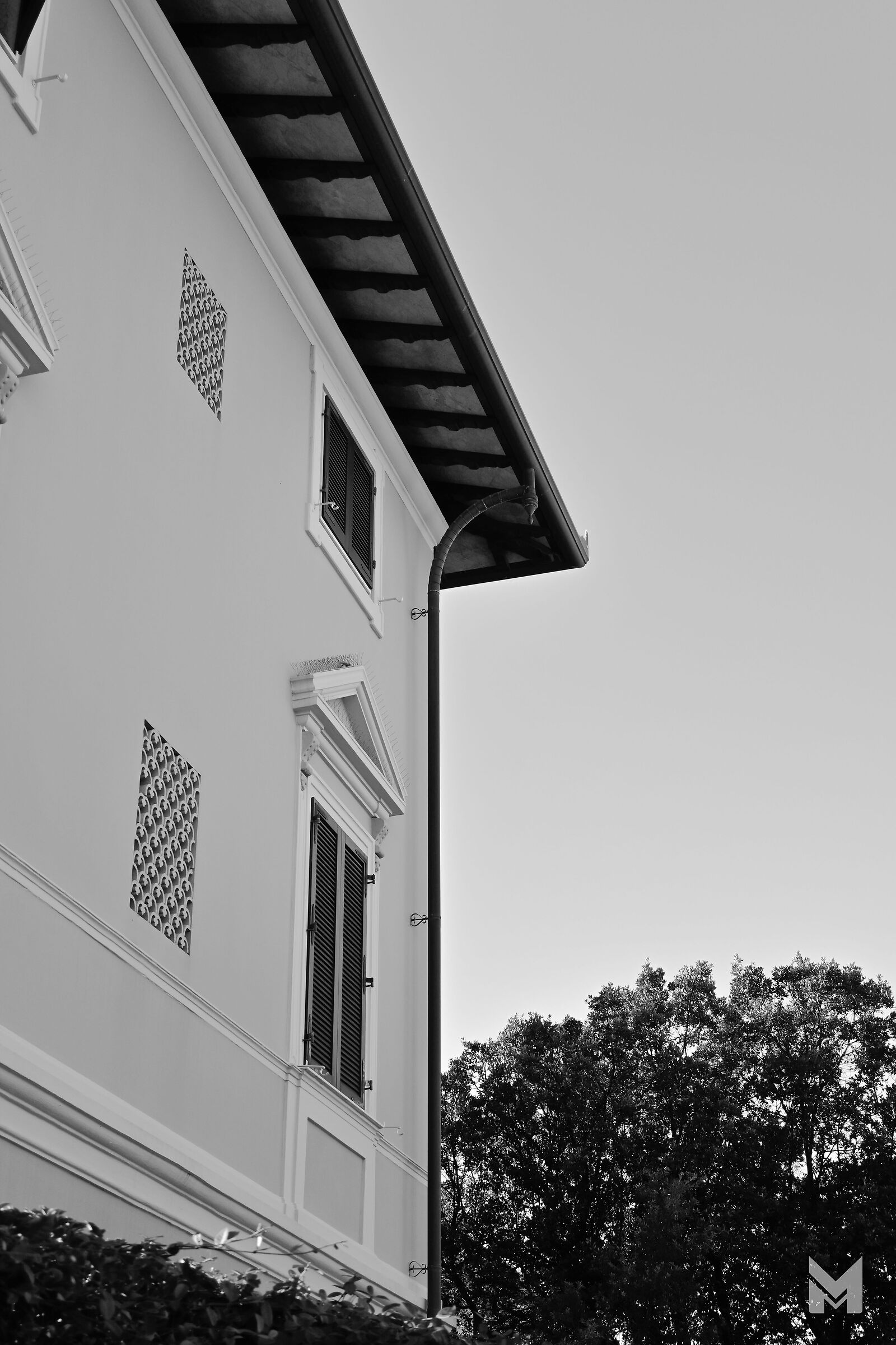 Black and white, House