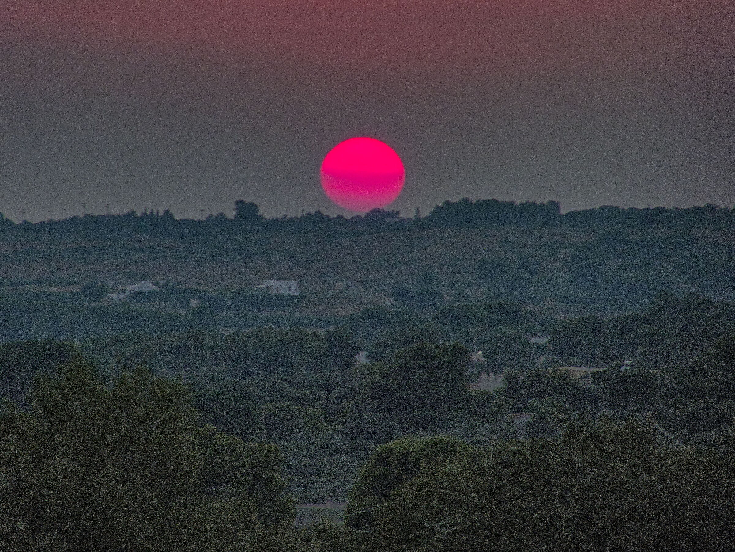 Salento at sunset