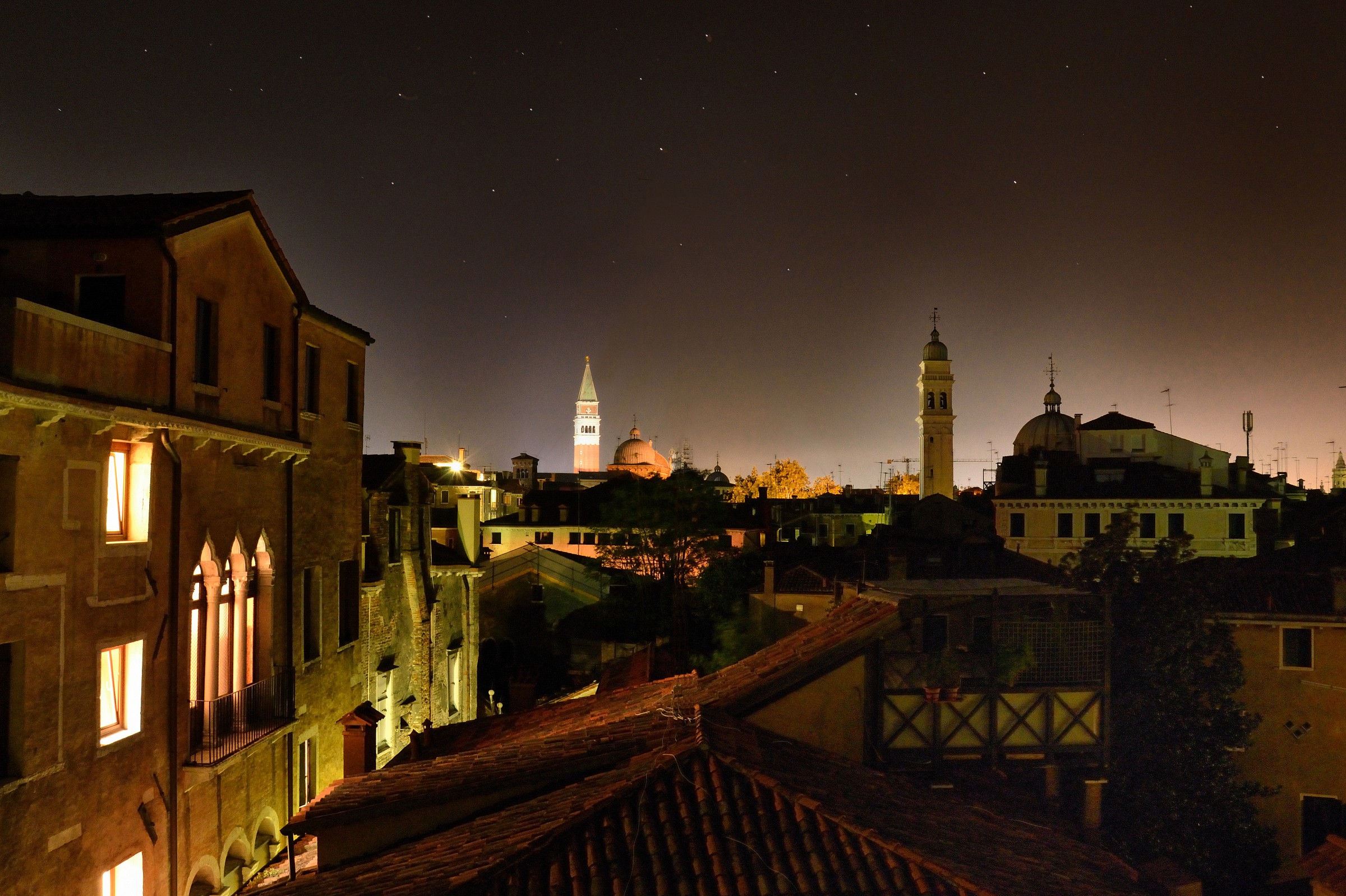 Sopra i tetti, come i gatti... a Venezia!