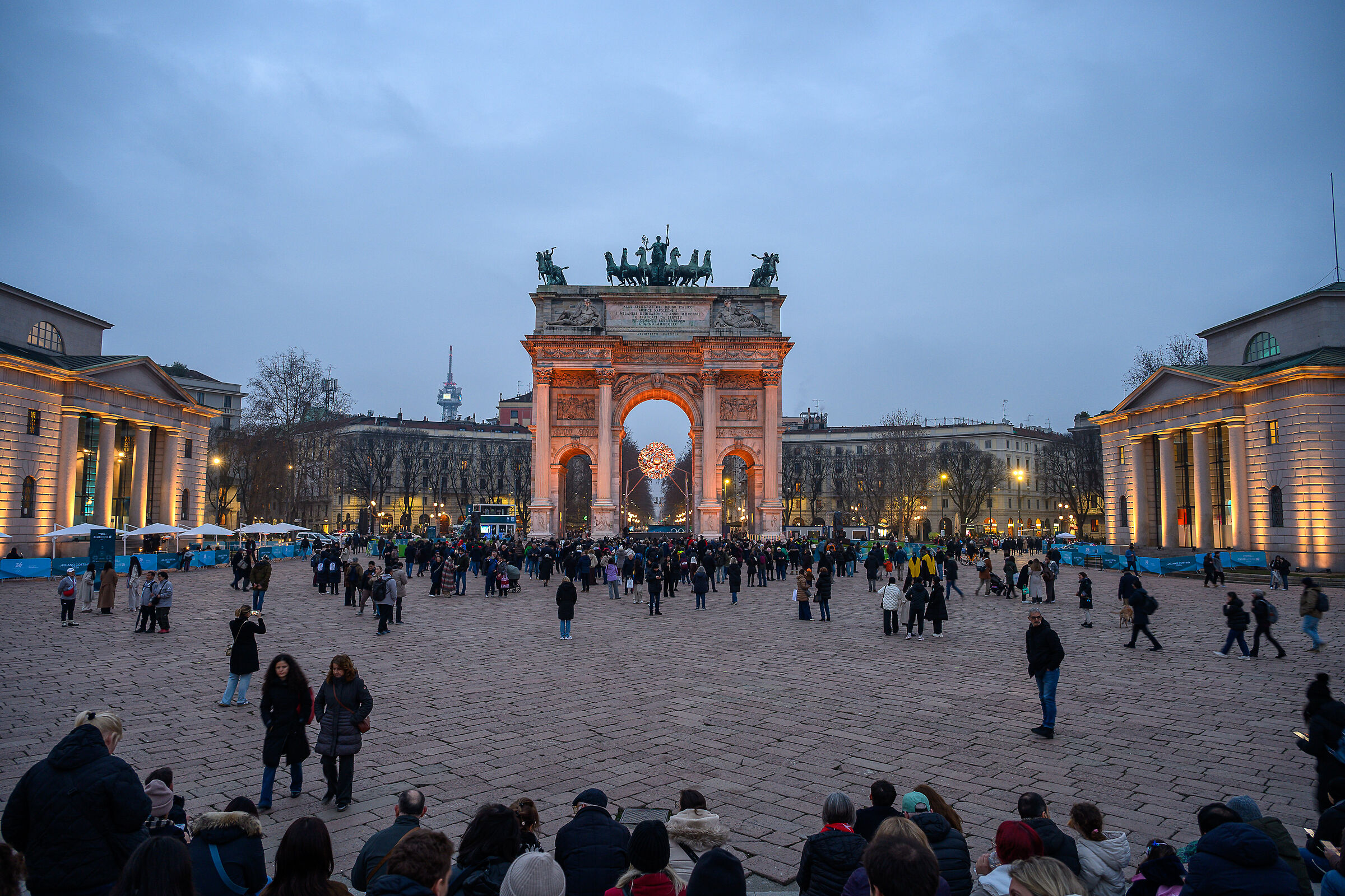 Milano-Cortina 2026 Arco della Pace