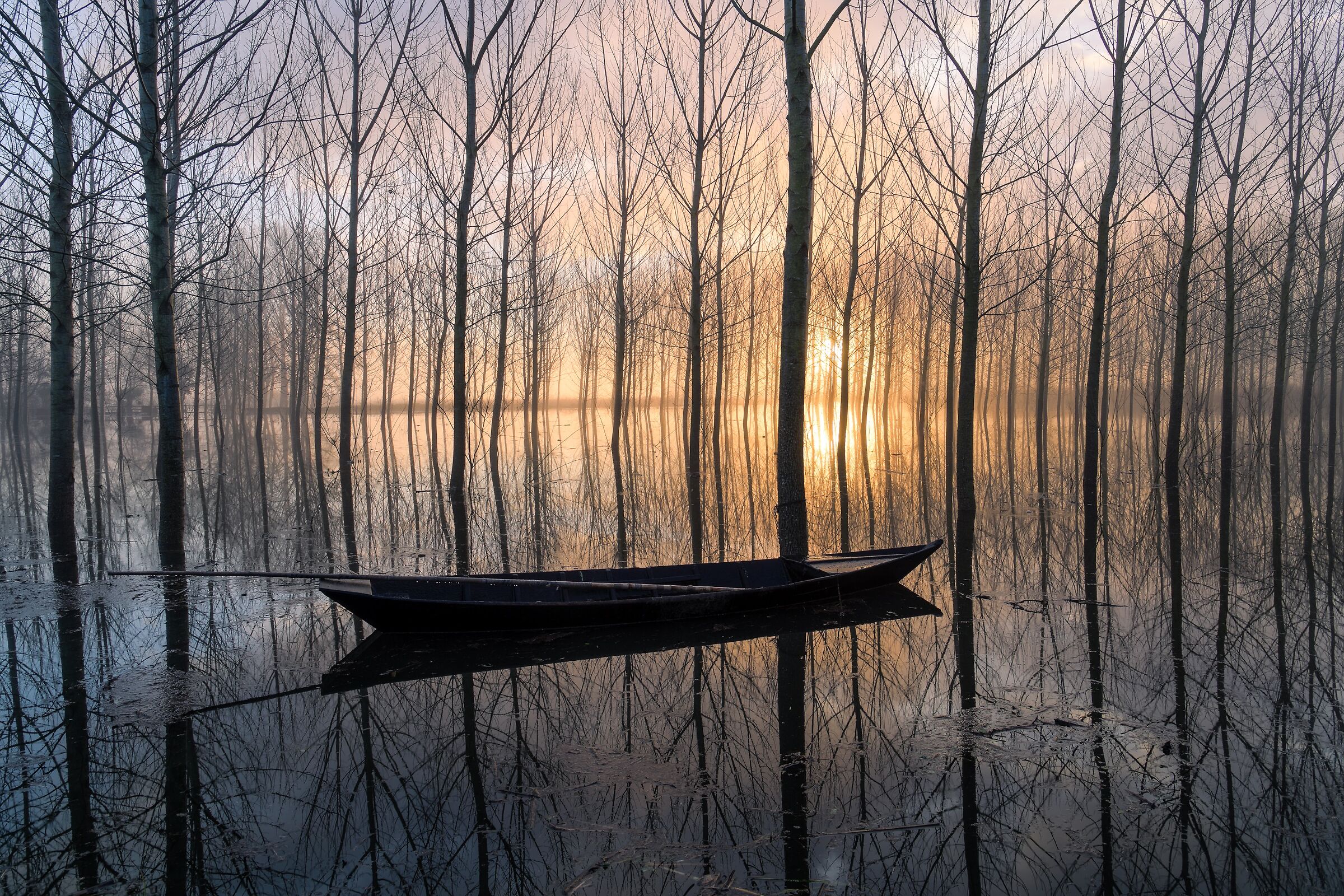 Boat at dawn....