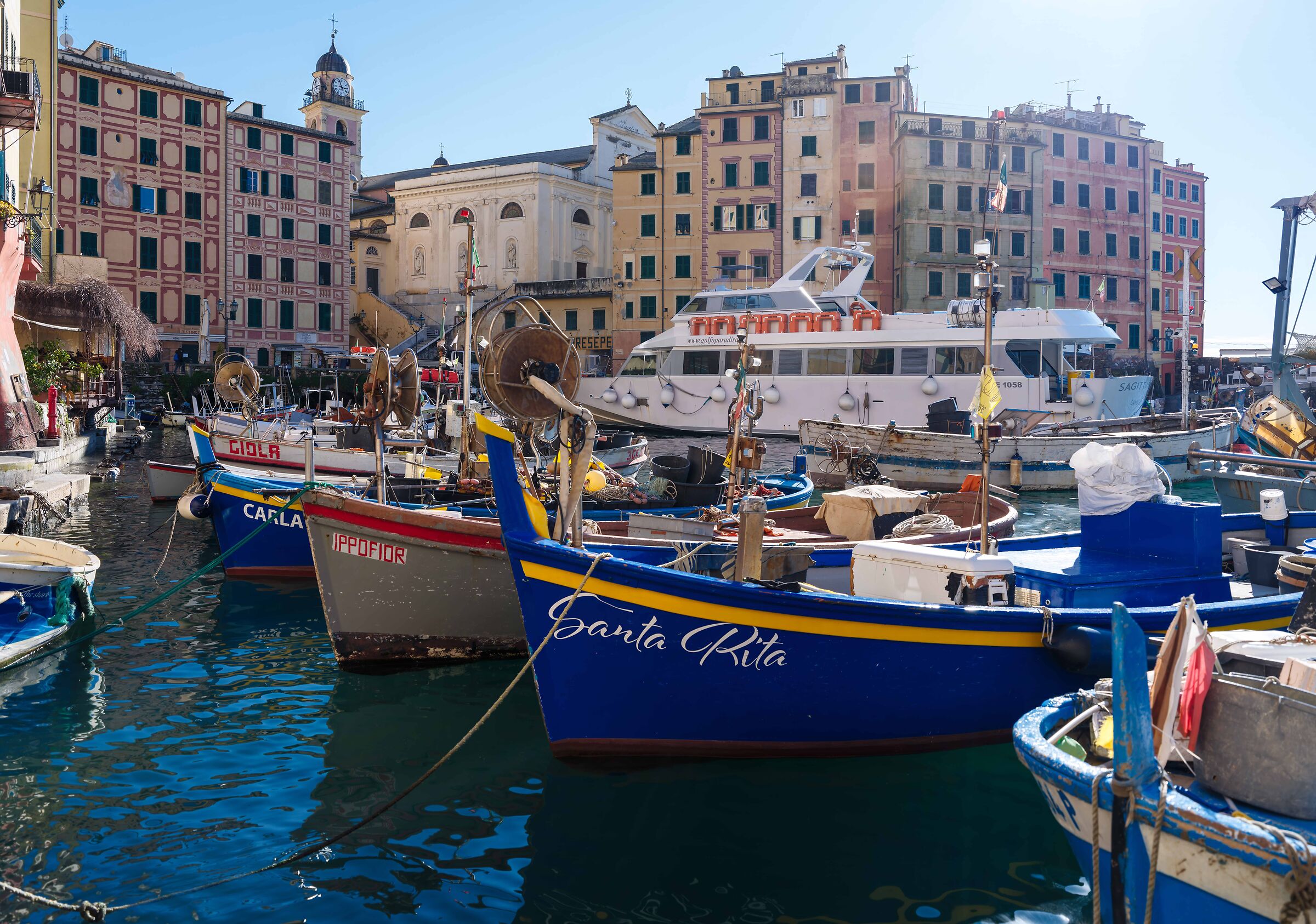 Camogli a colori