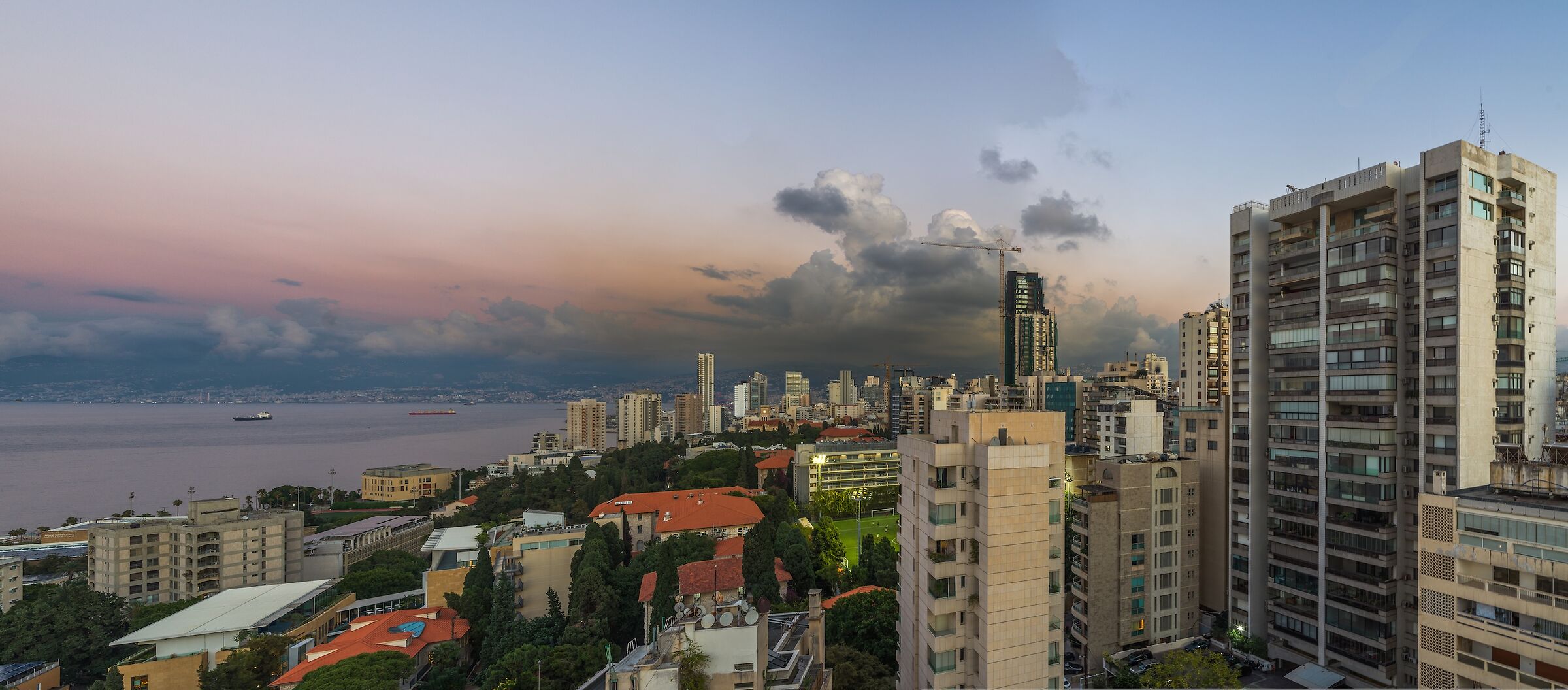 Panoramic Shot of Beirut