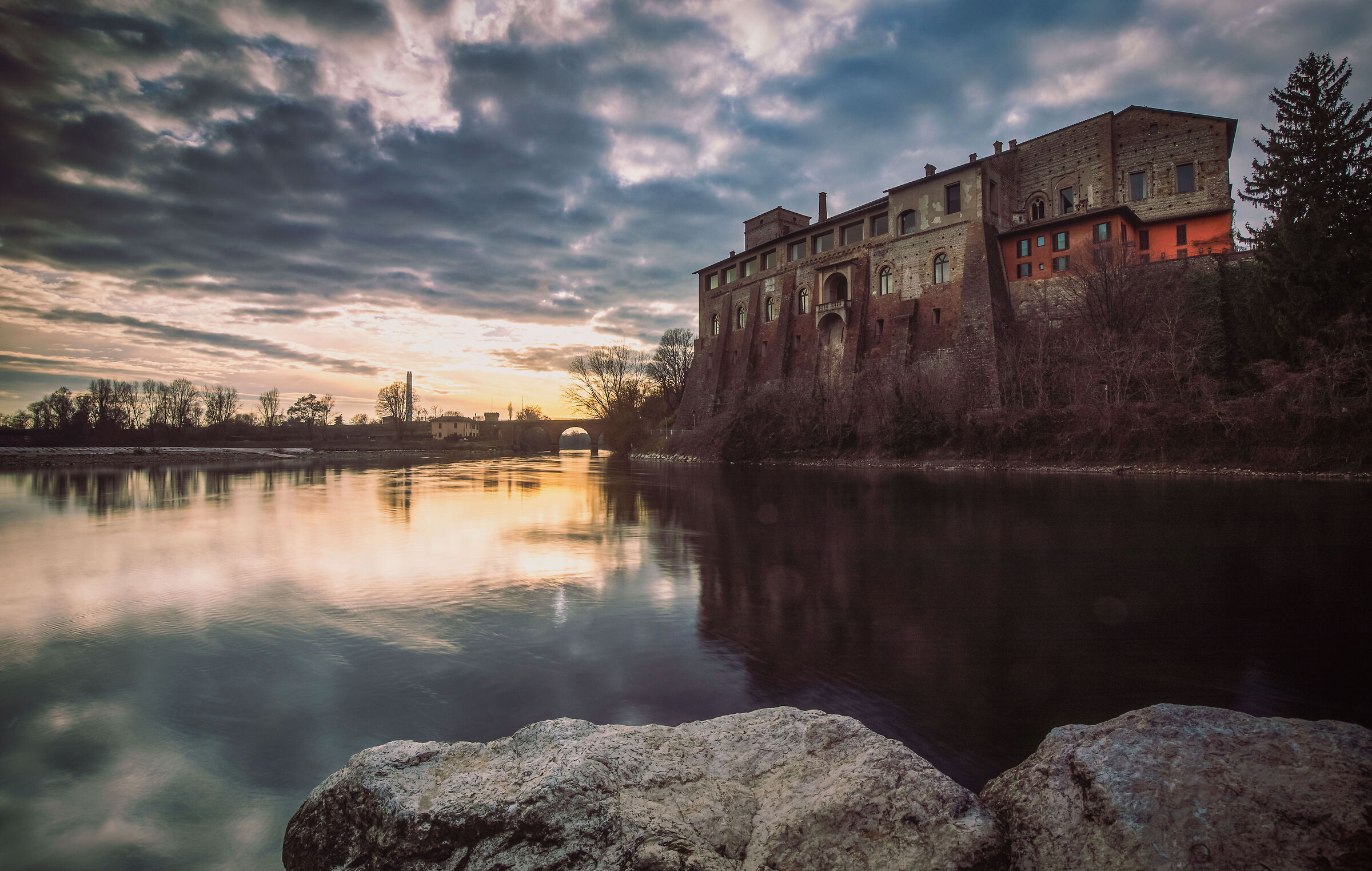 The river