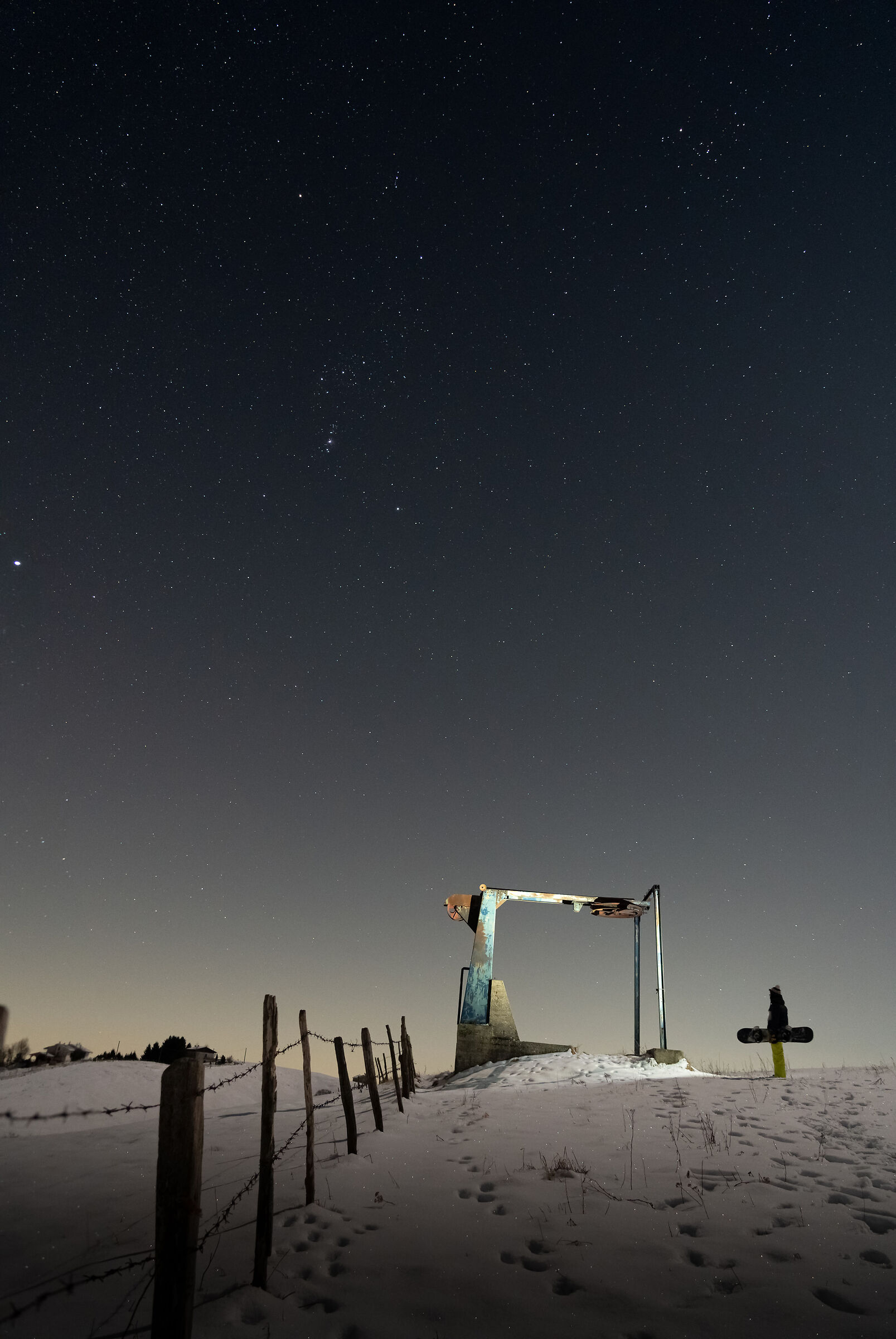 Sotto un vecchio Skylift