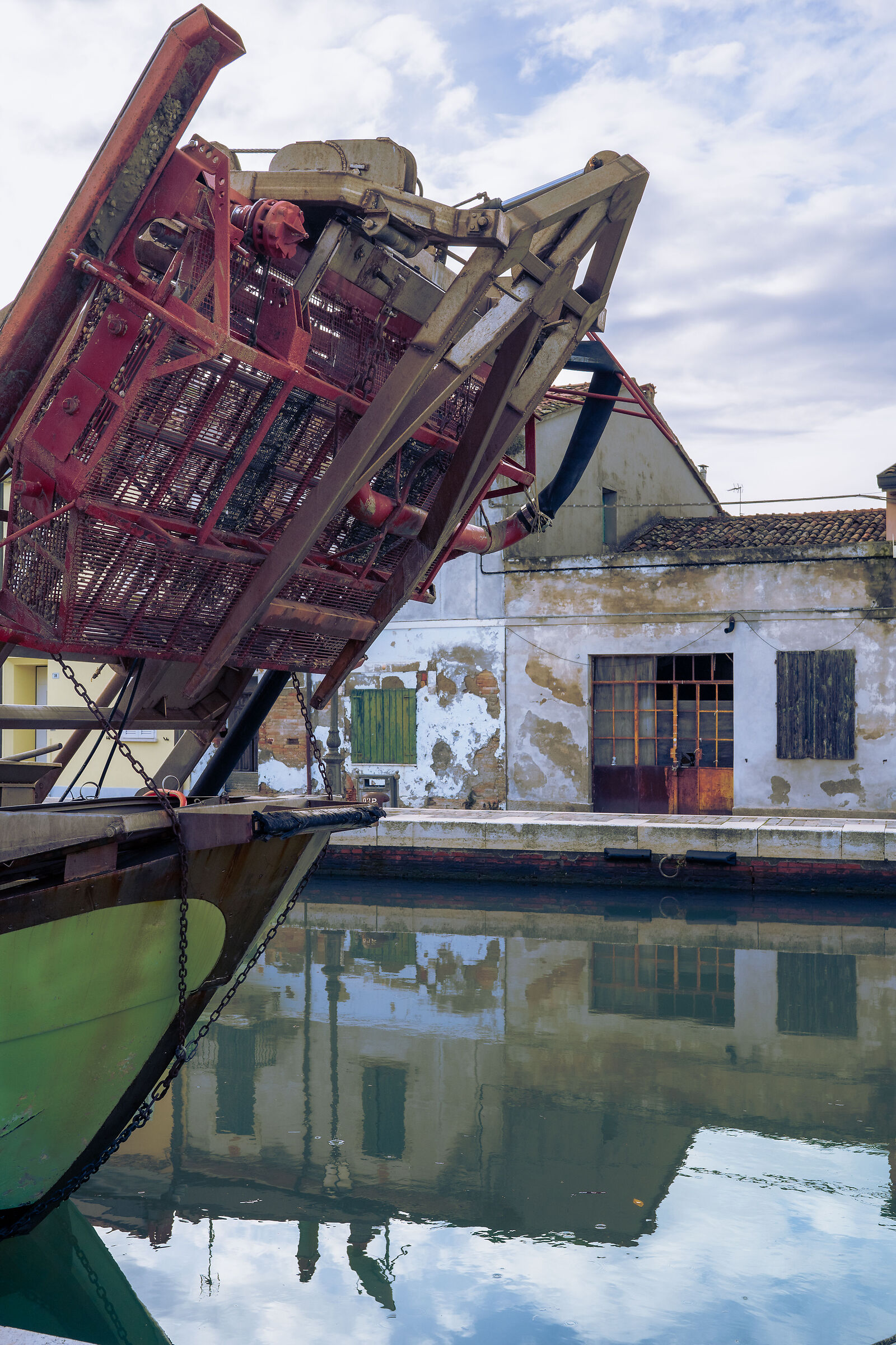 Cesenatico Canal Port - Fishing Boat