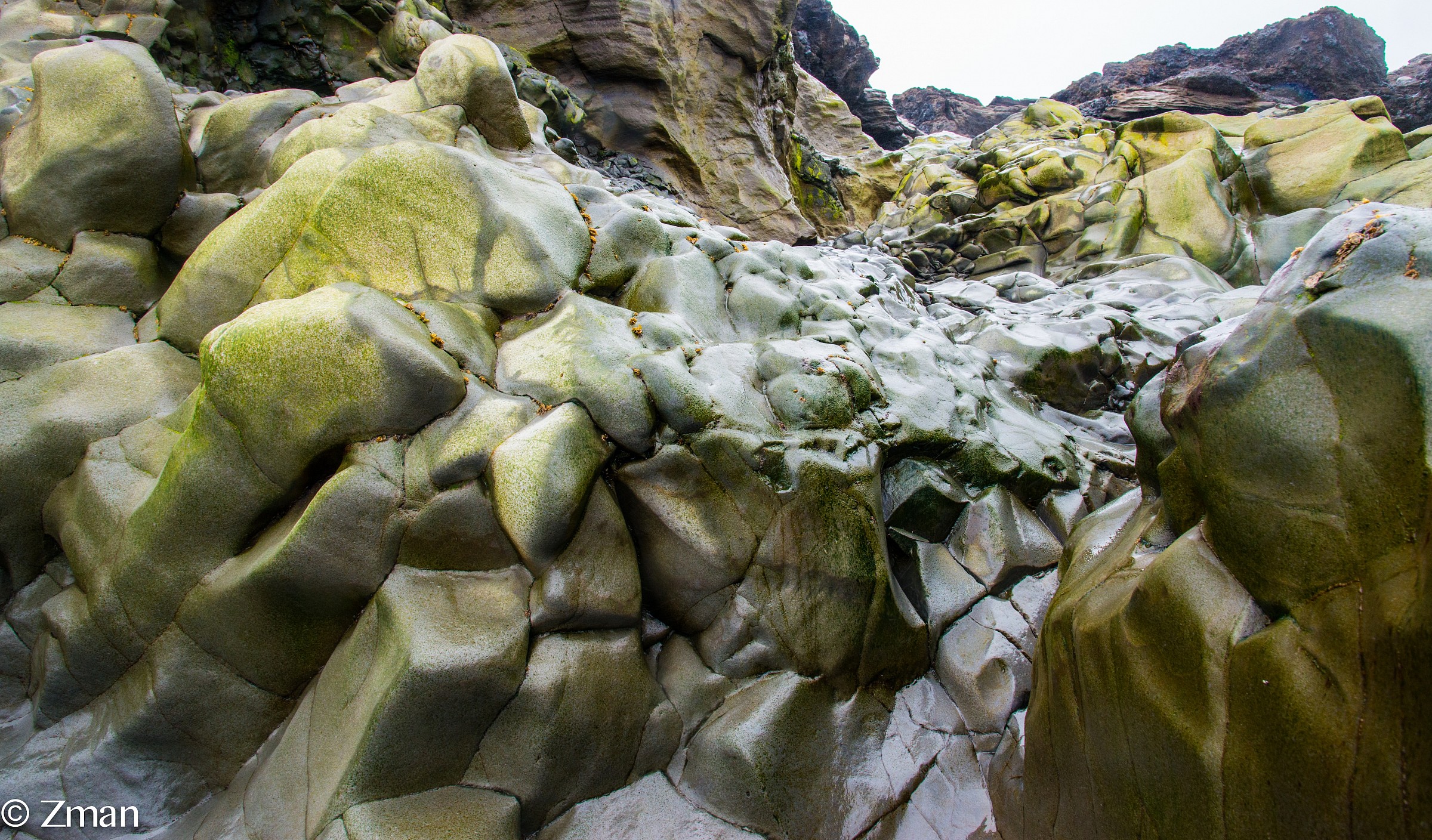 Painted Natural Granite Near Vik