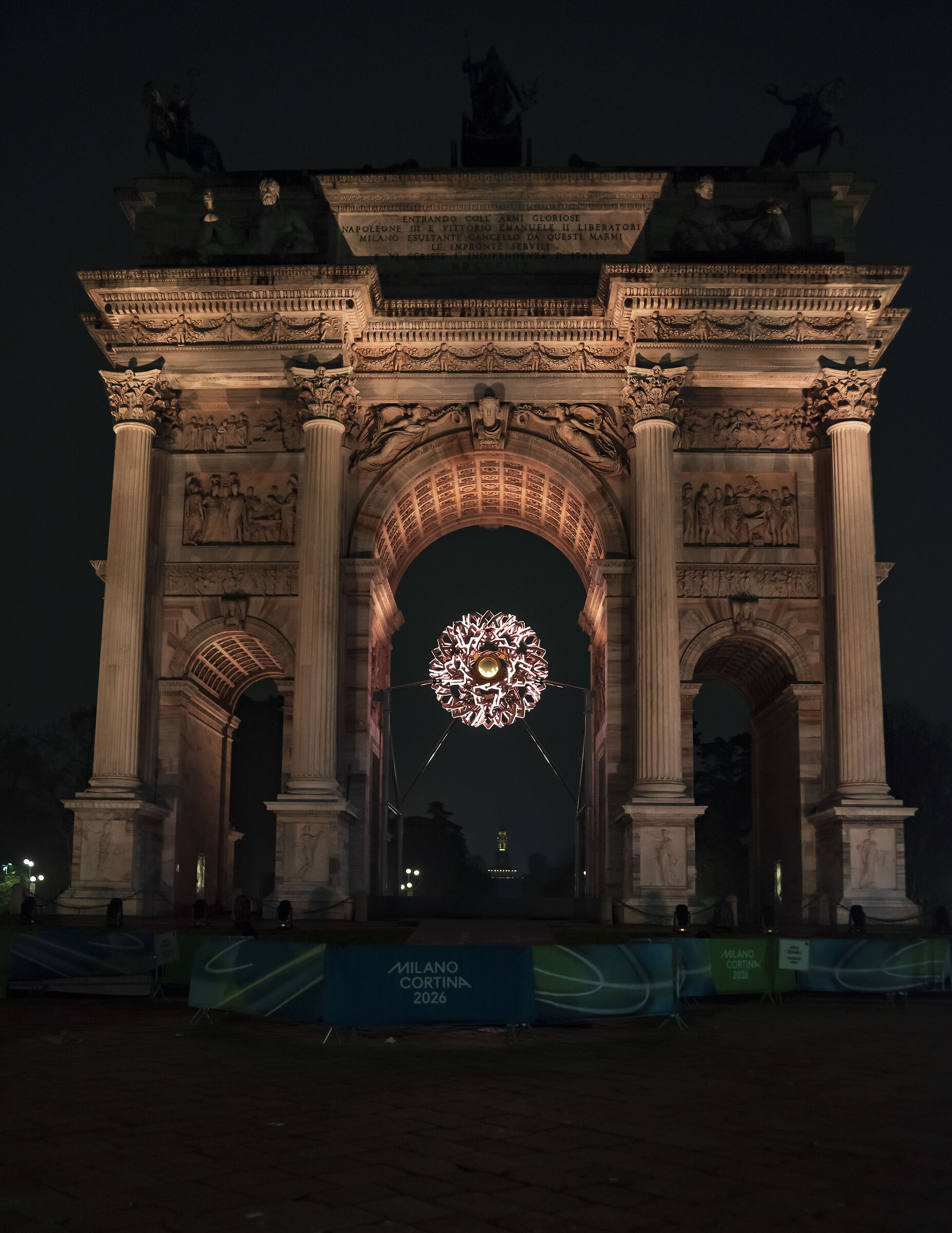 Il braciere olimpico