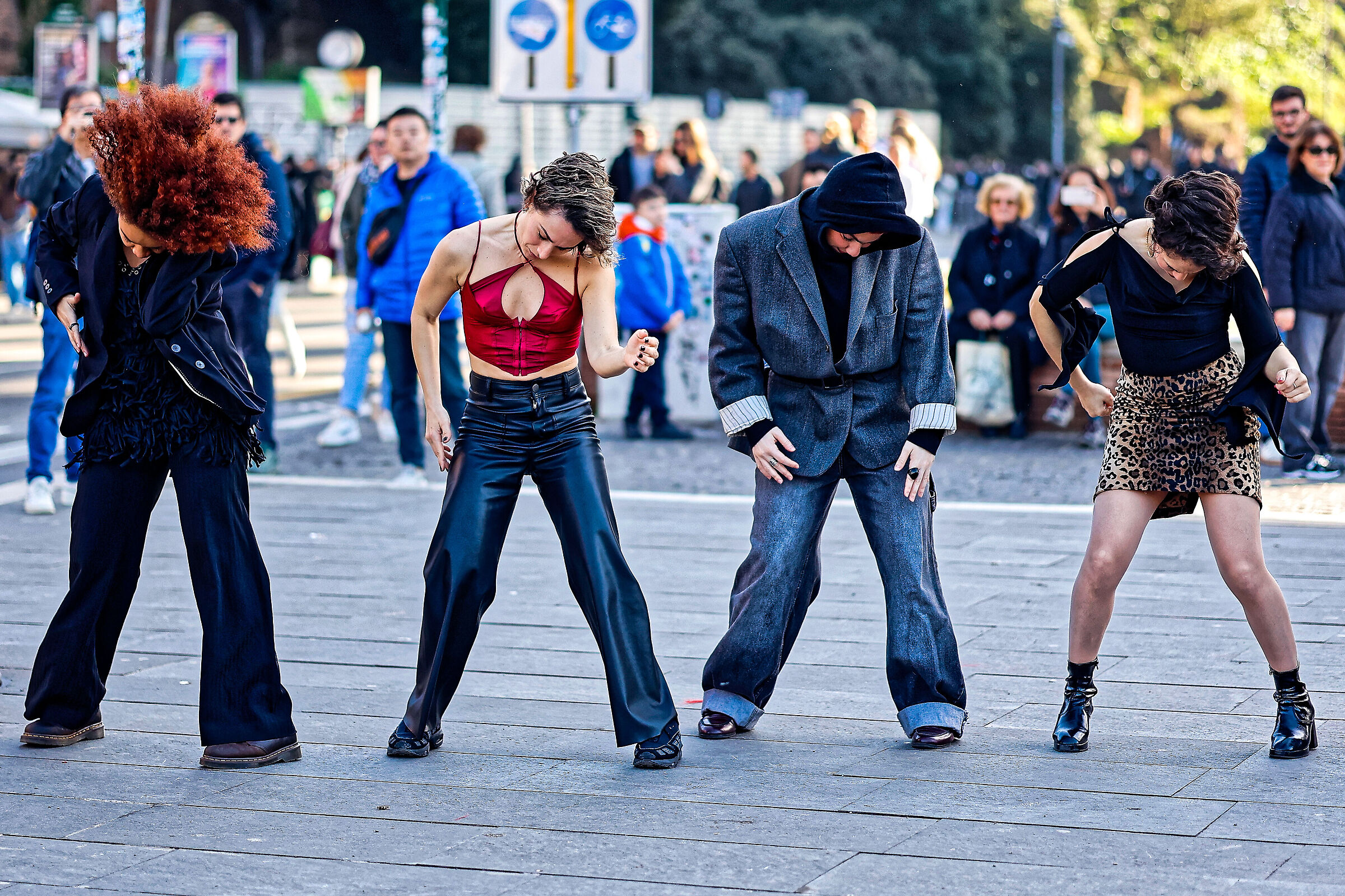Dancing in the street