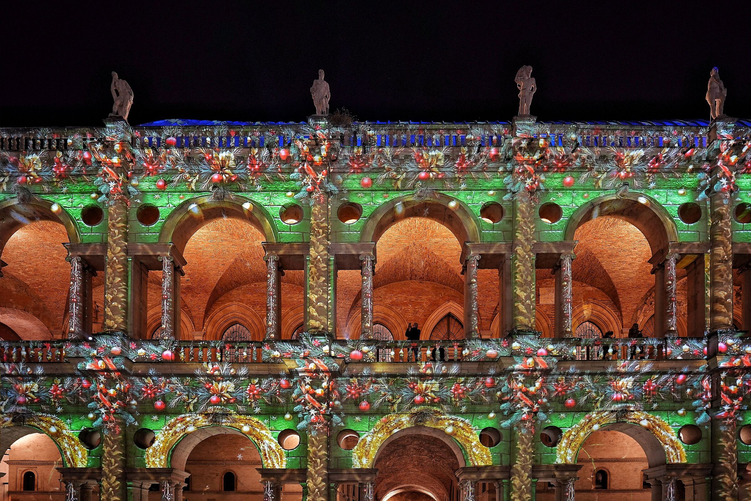 Video mapping.