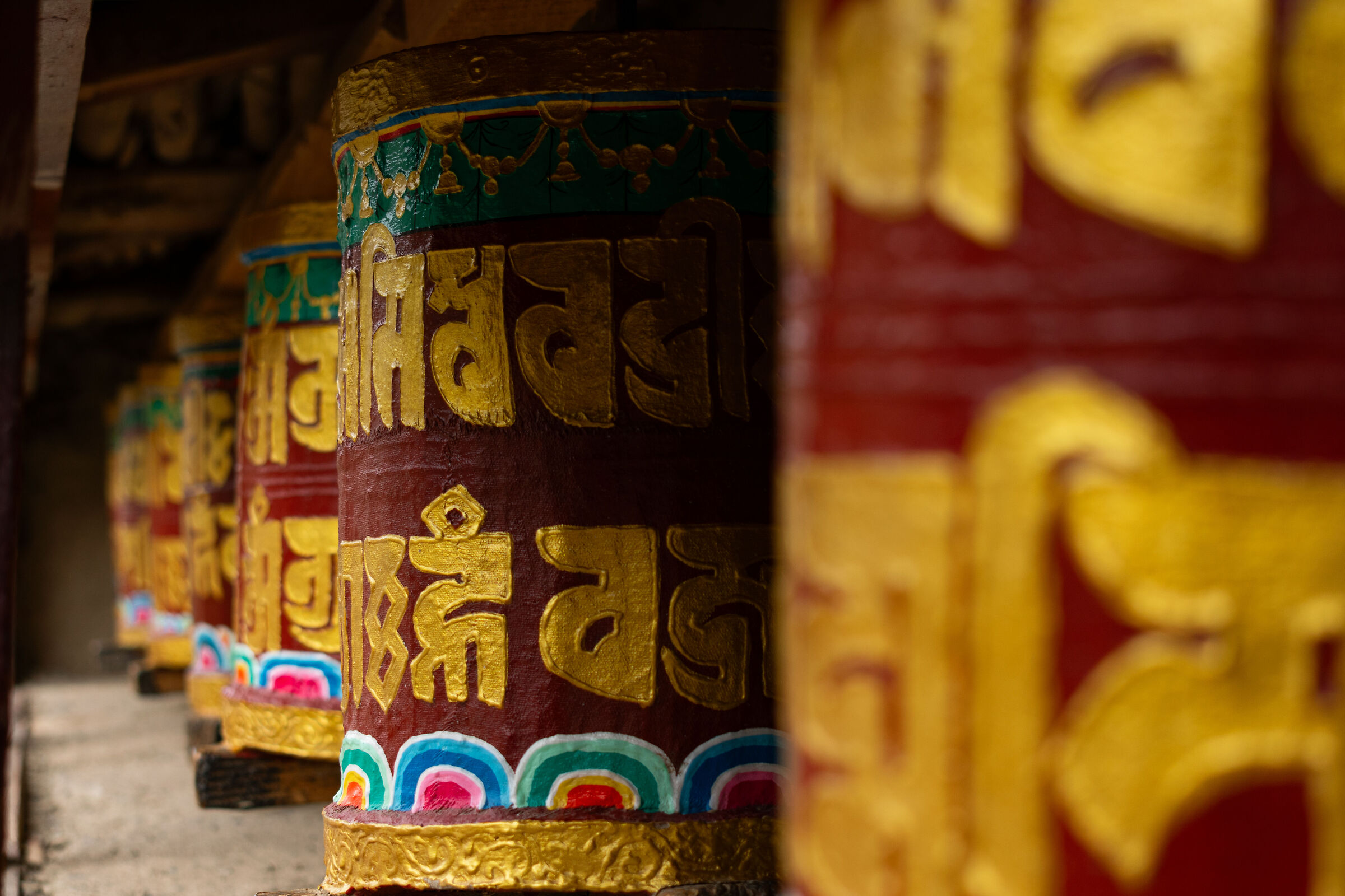 Ruote della preghiera Ladakh