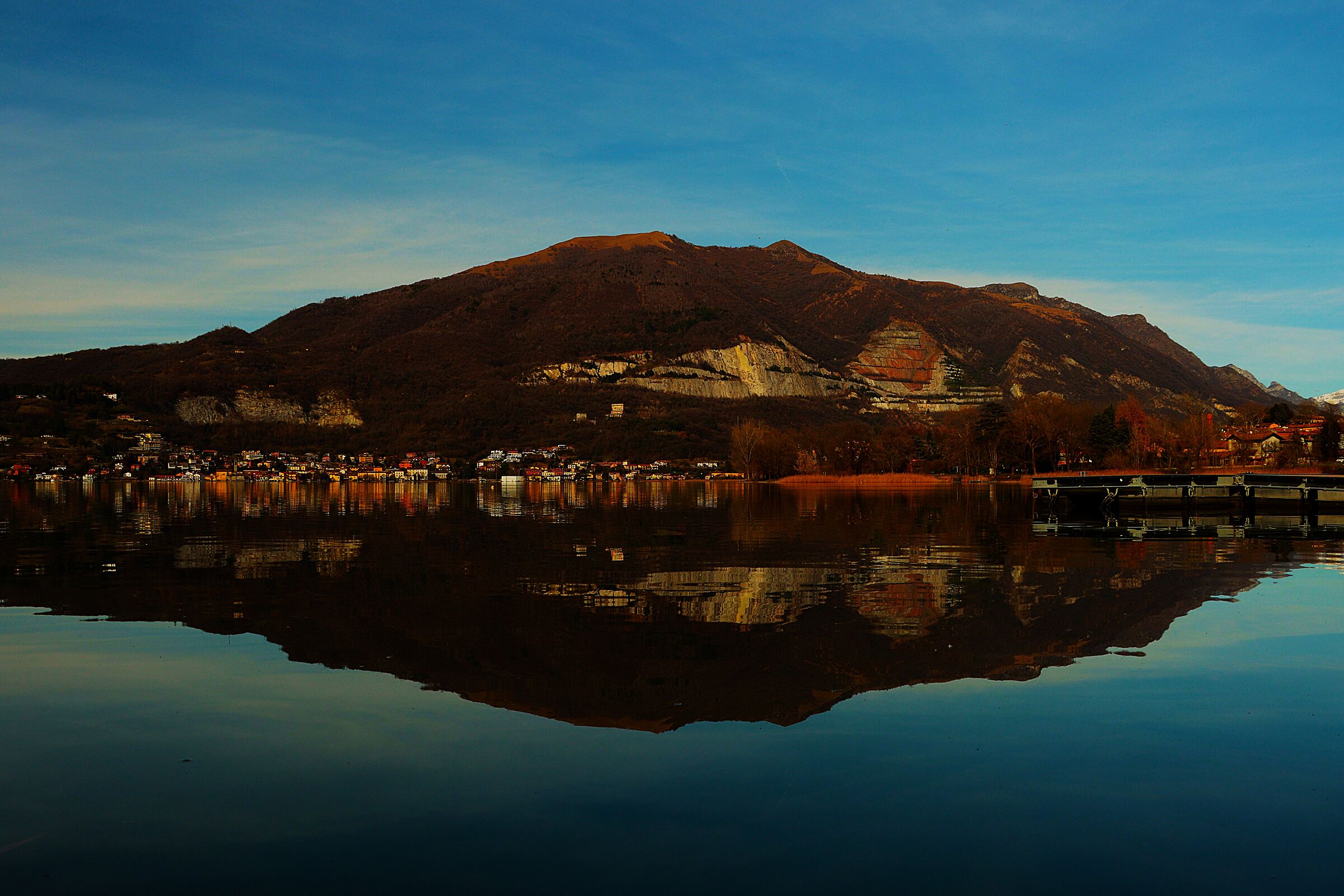 The Cornizzolo and the quarry