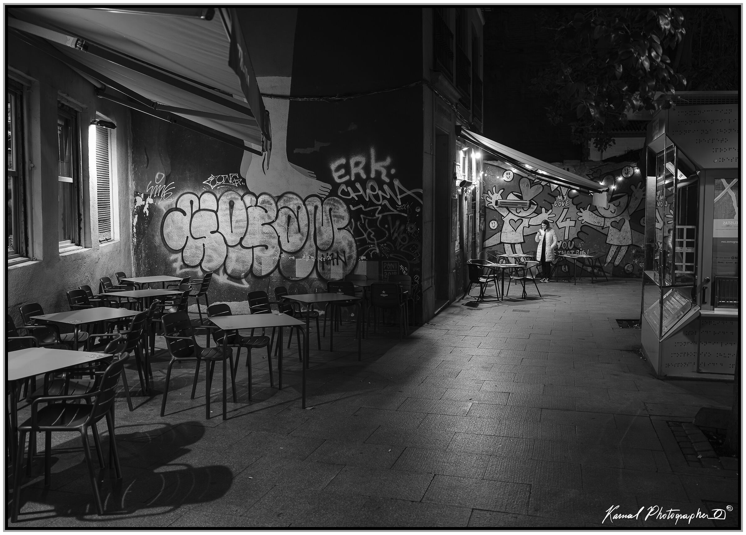 On the streets of Madrid