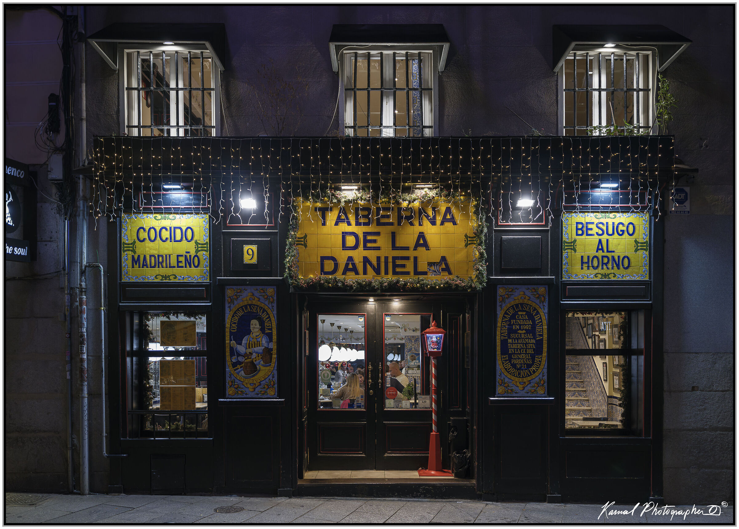 On the streets of Madrid