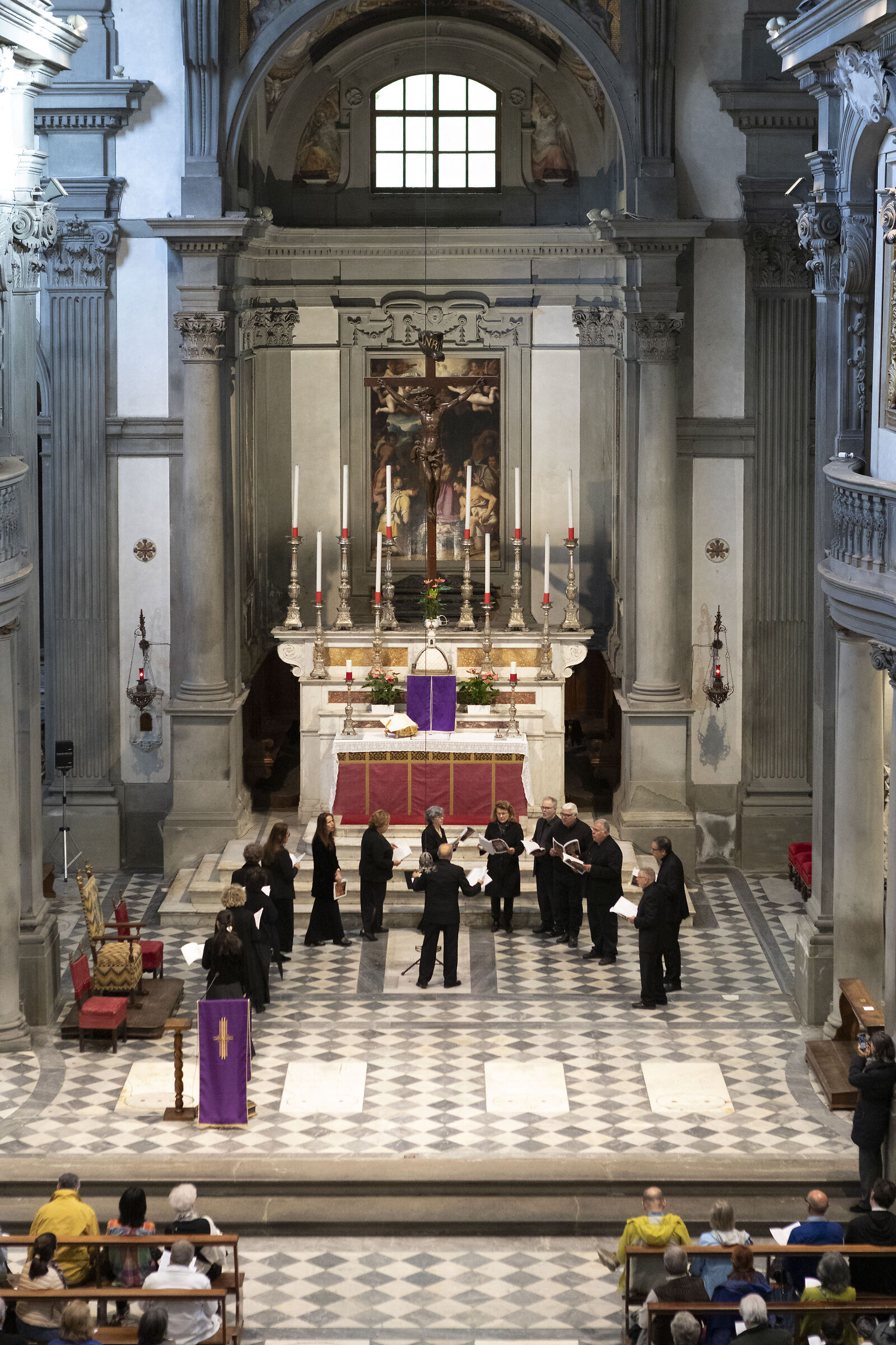 Church of Santa Felicita, Coro Viri Galilaei
