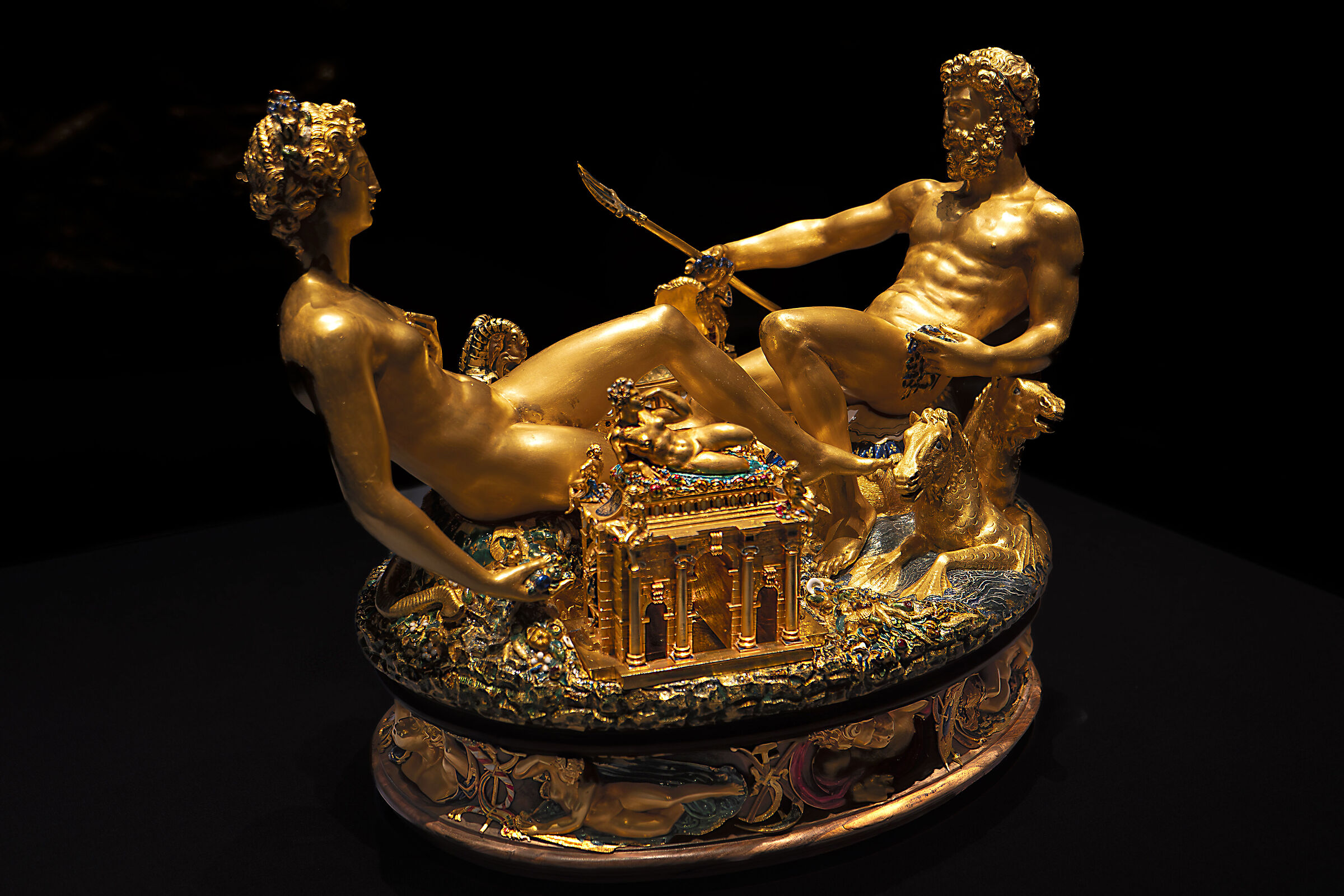 Salt Cellar of Francis I -Kunsthistorisches Museum Vienna
