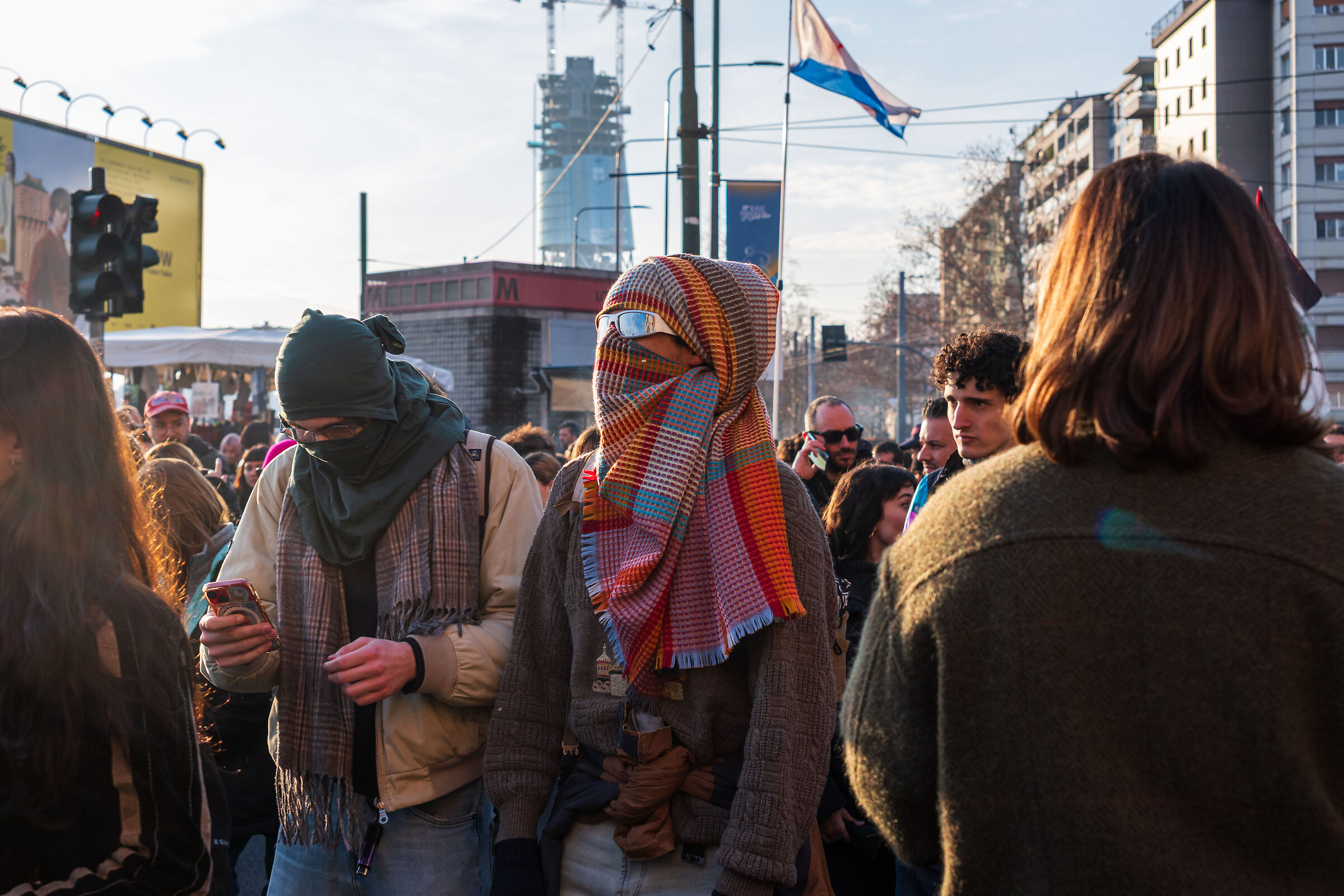 Street Milano - Manifestazione Anti olimpiadi