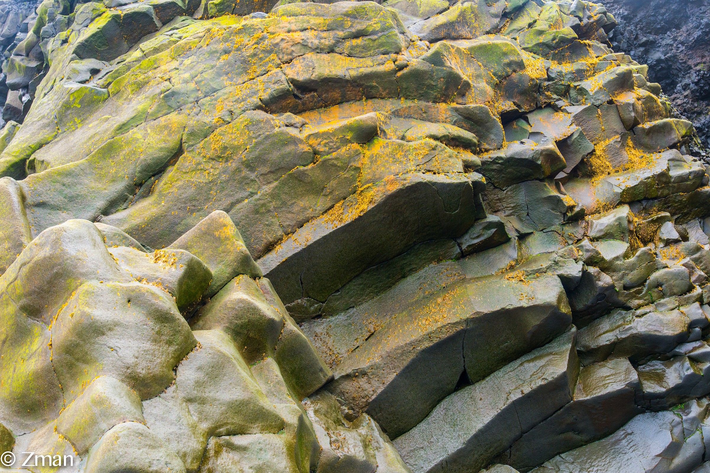 Painted Natural Granite Near Vik