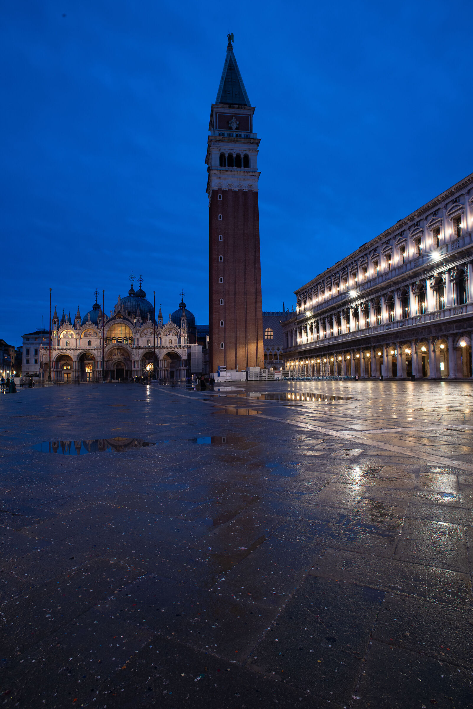 Piazza San Marco all'Alba