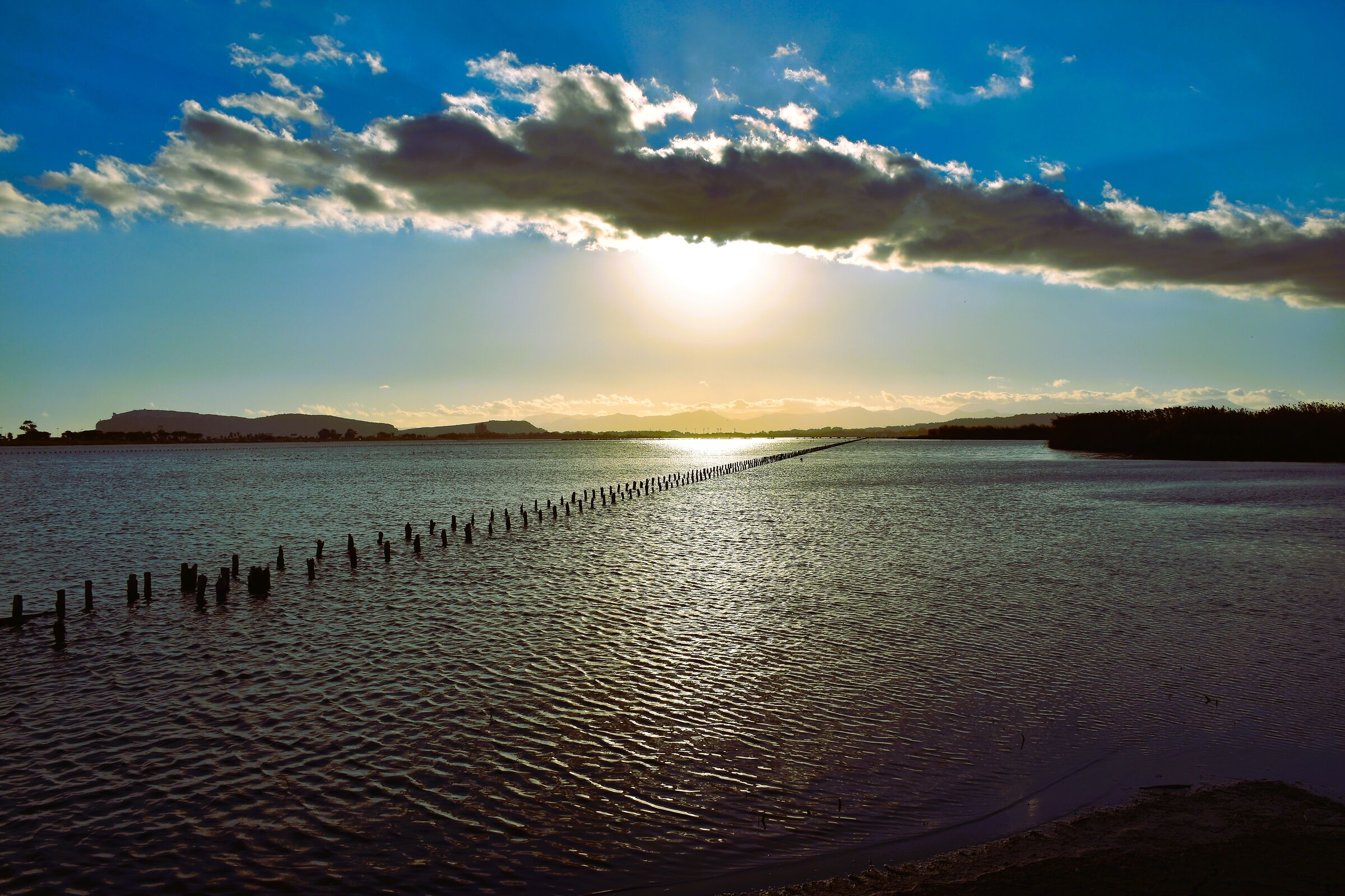 Between Quartu and Cagliari