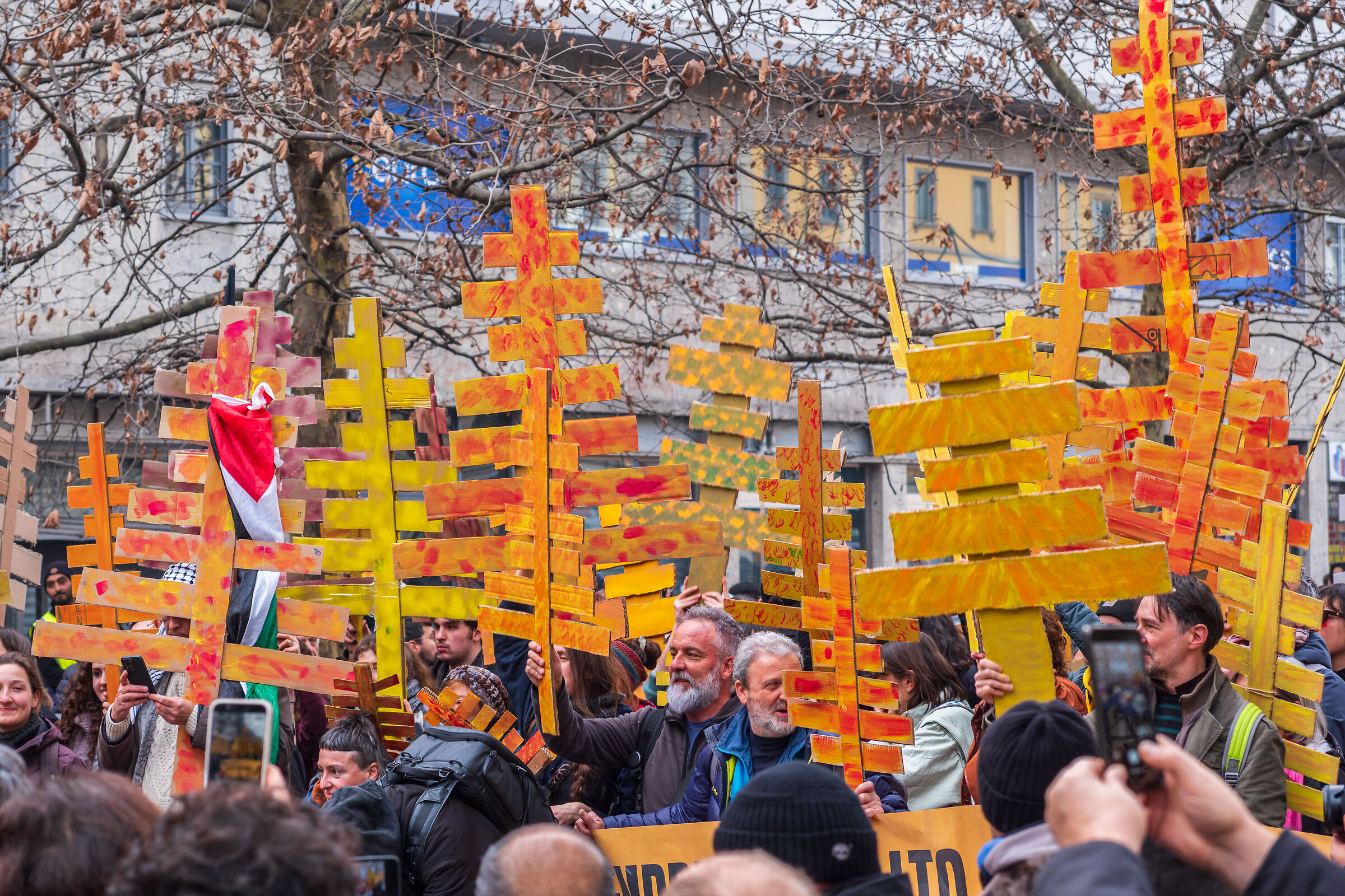 Street Milano - Manifestazione Anti olimpiadi