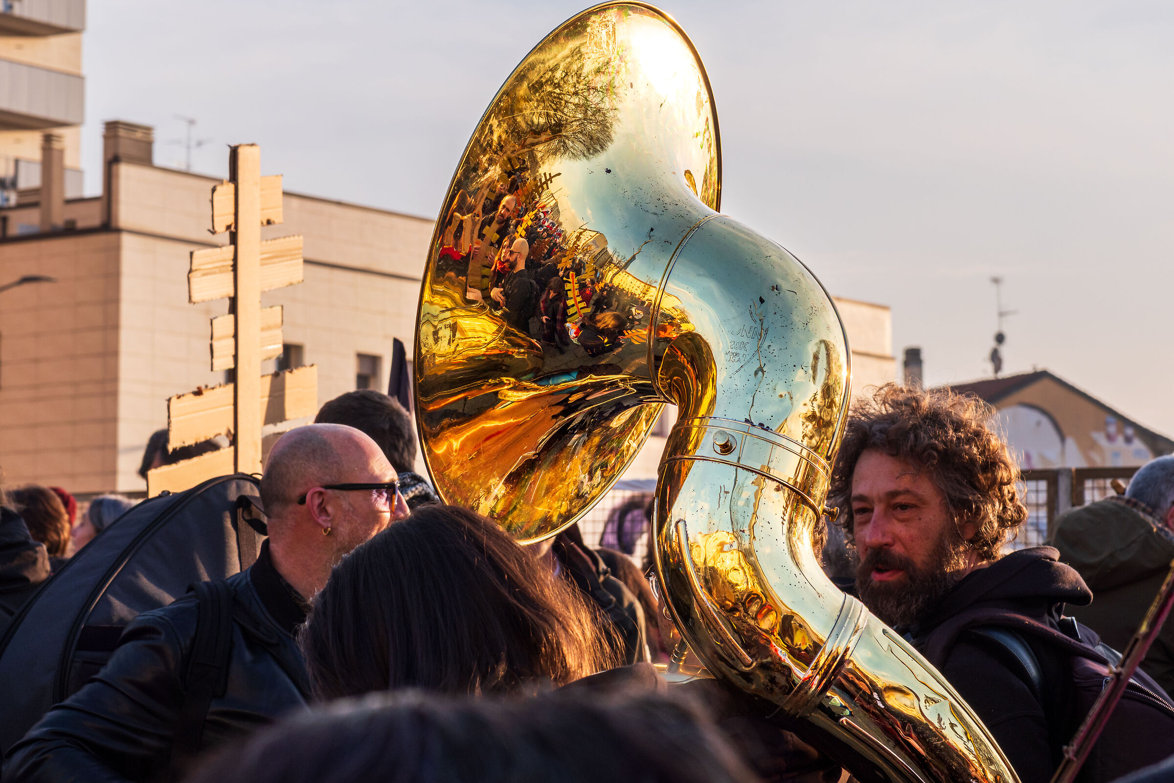 Street Milano - Manifestazione Anti olimpiadi